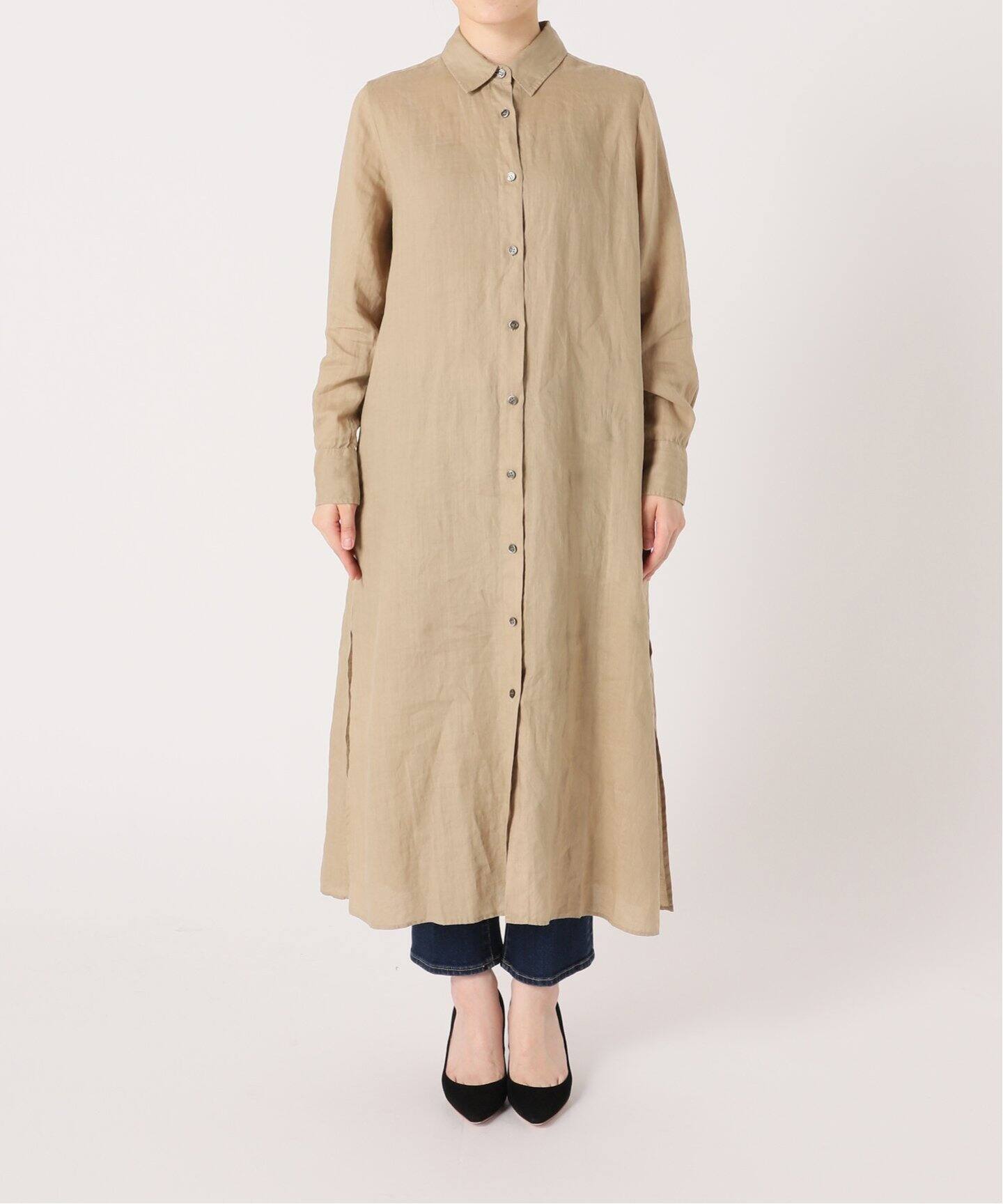 RAMIE SHIRT DRESS（ワンピース）｜L 