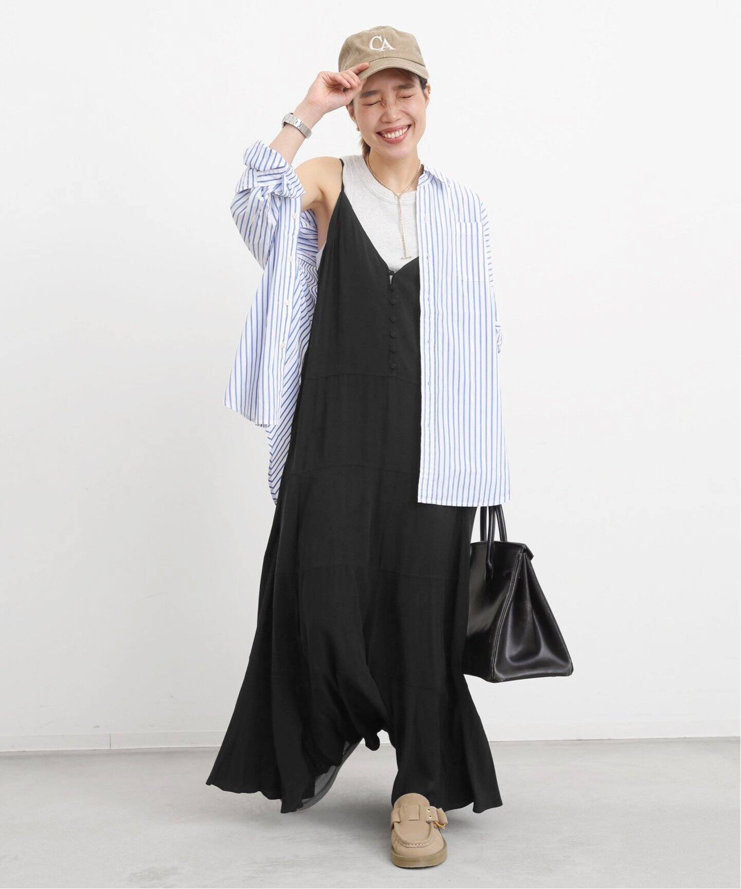 Col Pierrot /コル ピエロ】Tiered Long Dress（ワンピース）｜L  