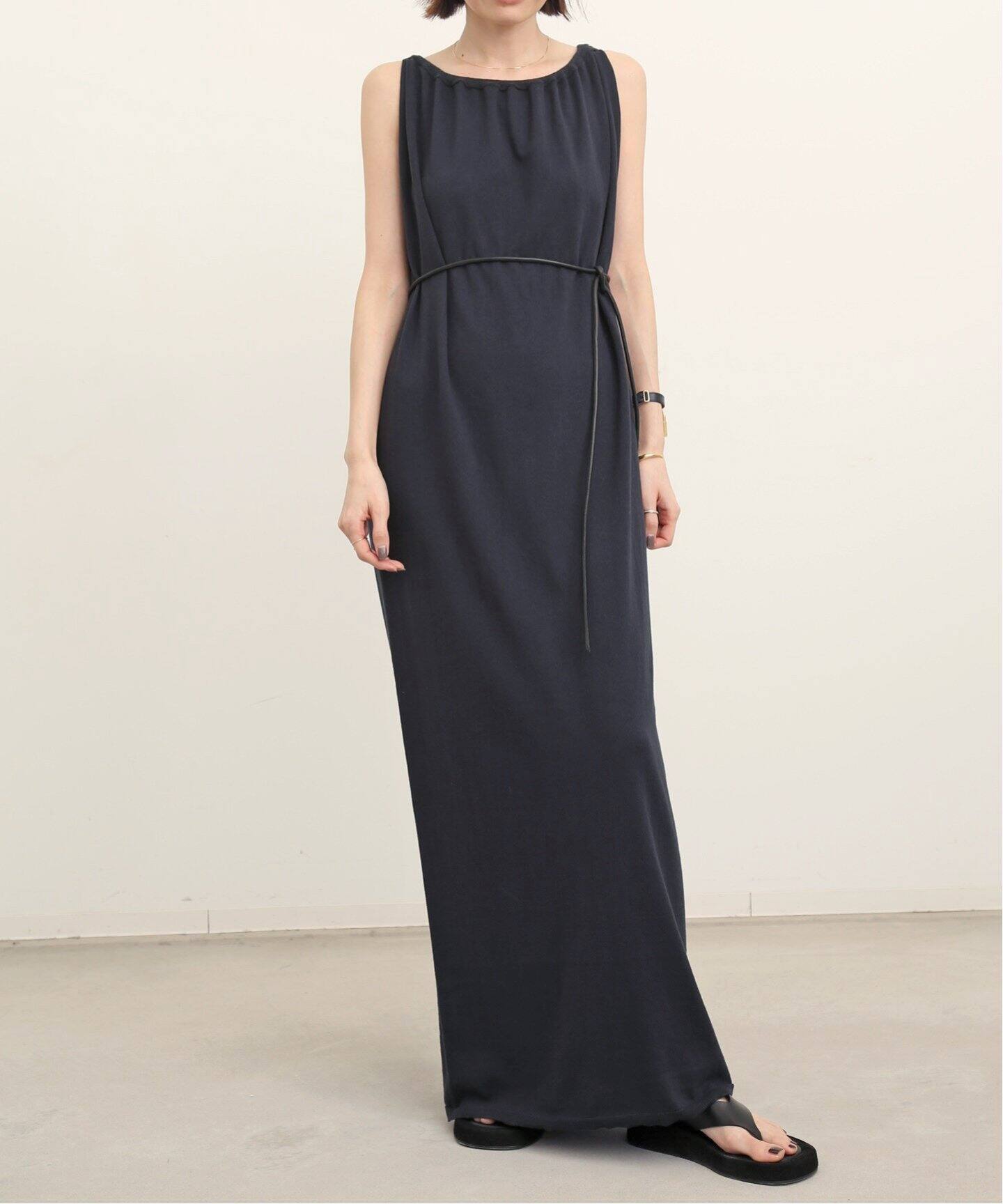 YVES SALOMON / イヴ サロモン】KNIT DRESS（ワンピース）｜L  