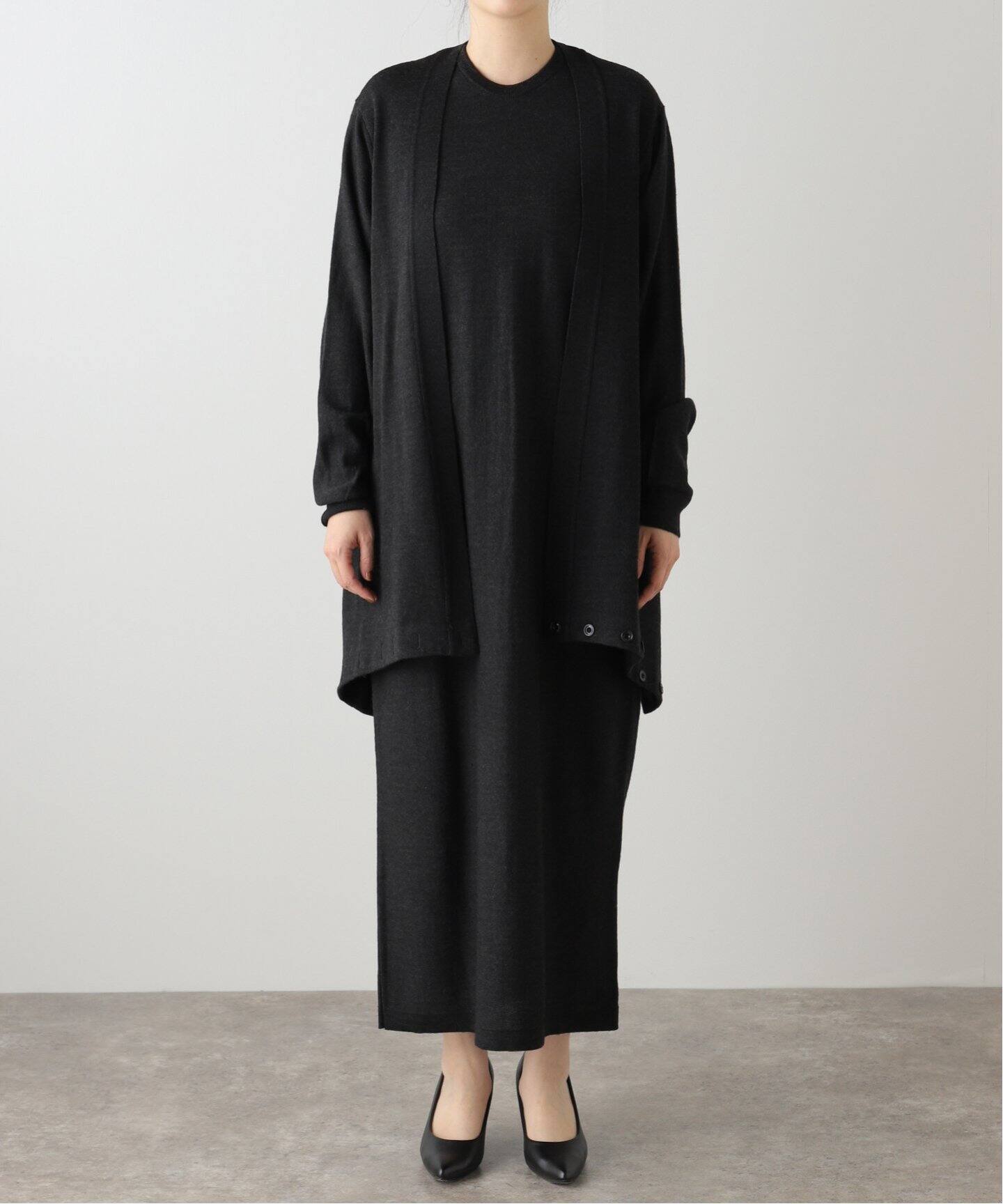LE MAIRE/ルメール】 TWISTED TROMPE LOEIL DRESS（ニットワンピース 