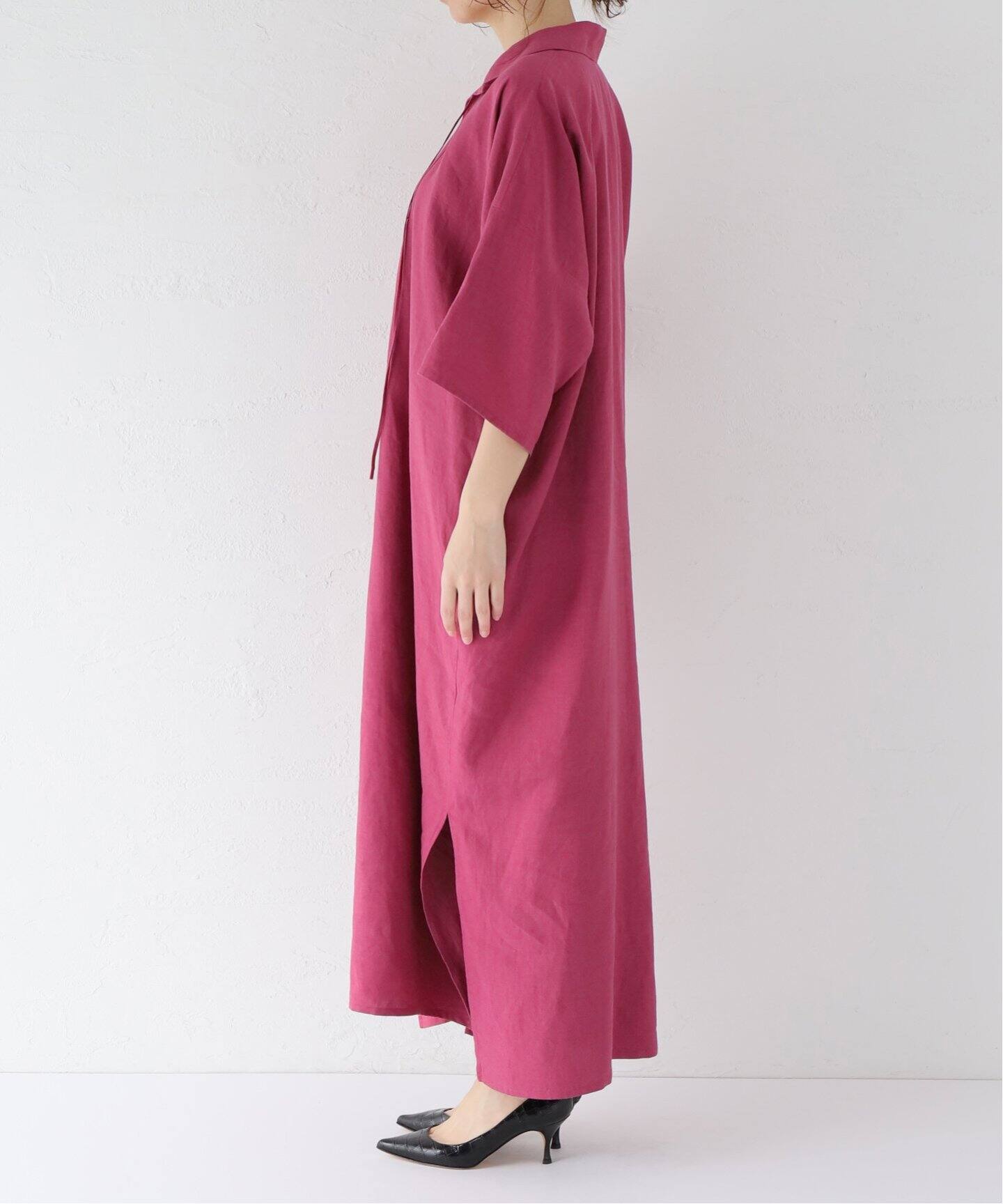 DOU BOCHI Eric Bergere】Bergere Vneck CAFTAN DRESS（ワンピース 