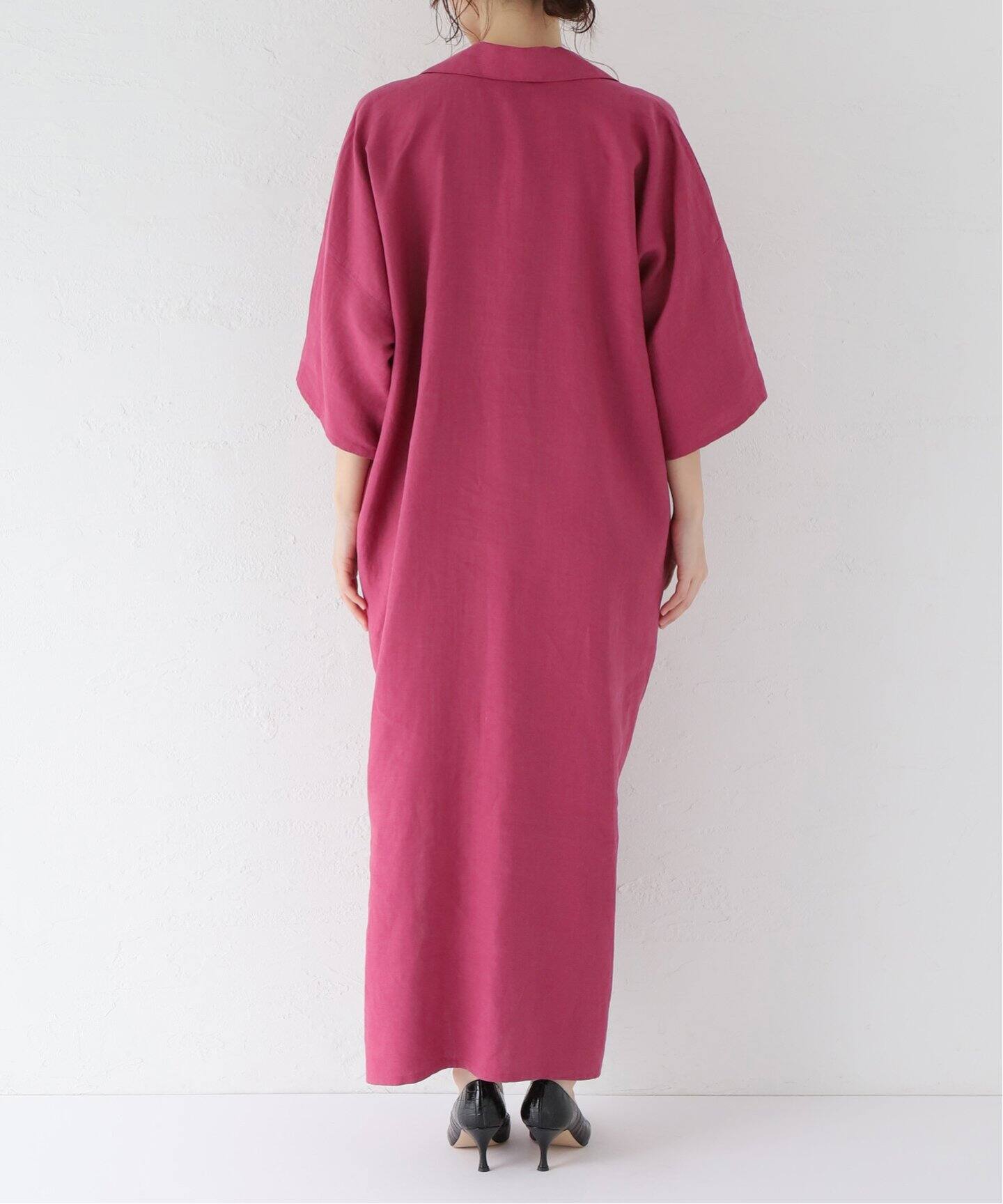 DOU BOCHI Eric Bergere】Bergere Vneck CAFTAN DRESS（ワンピース 