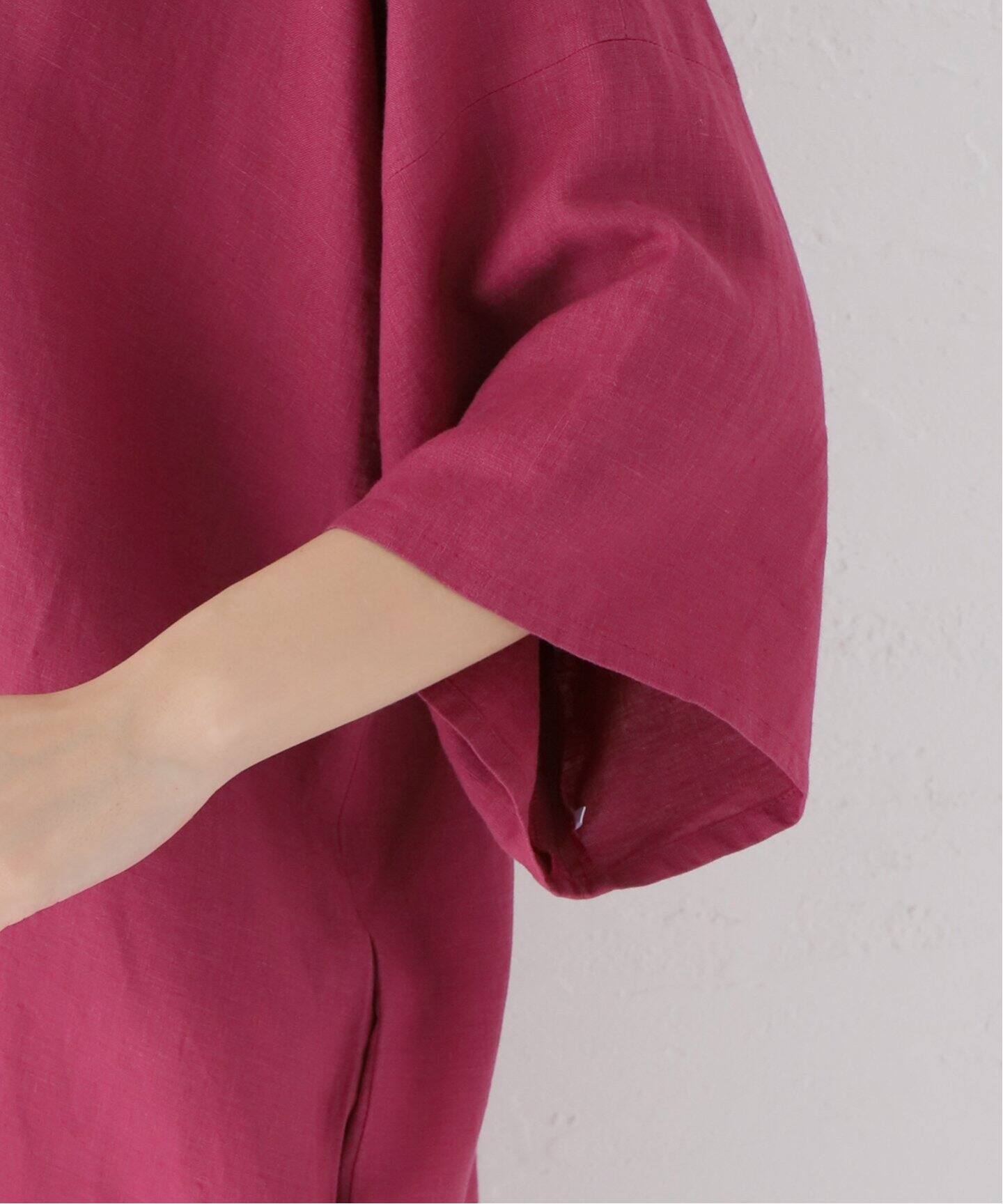 DOU BOCHI Eric Bergere】Bergere Vneck CAFTAN DRESS（ワンピース 