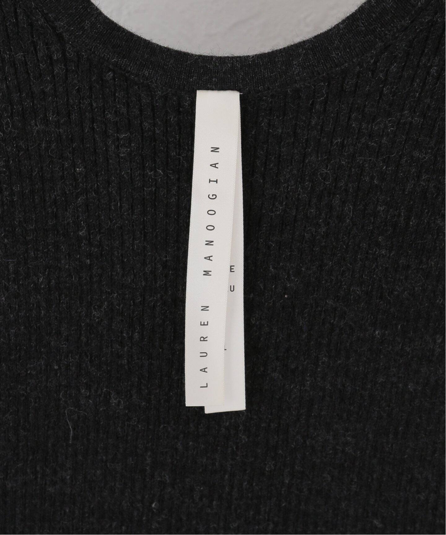 LAUREN MANOOGIAN/ローレンマヌージアン】 RIB TANK DRESS（ワンピース  