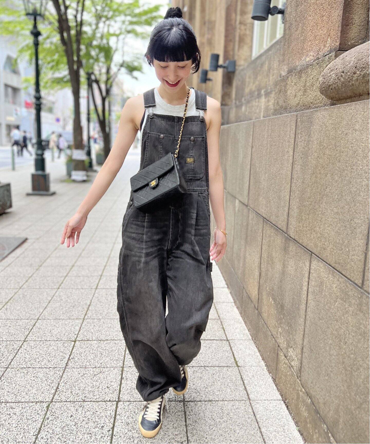 R13/アールサーティーン】DAMON DENIM OVERALL（サロペット 