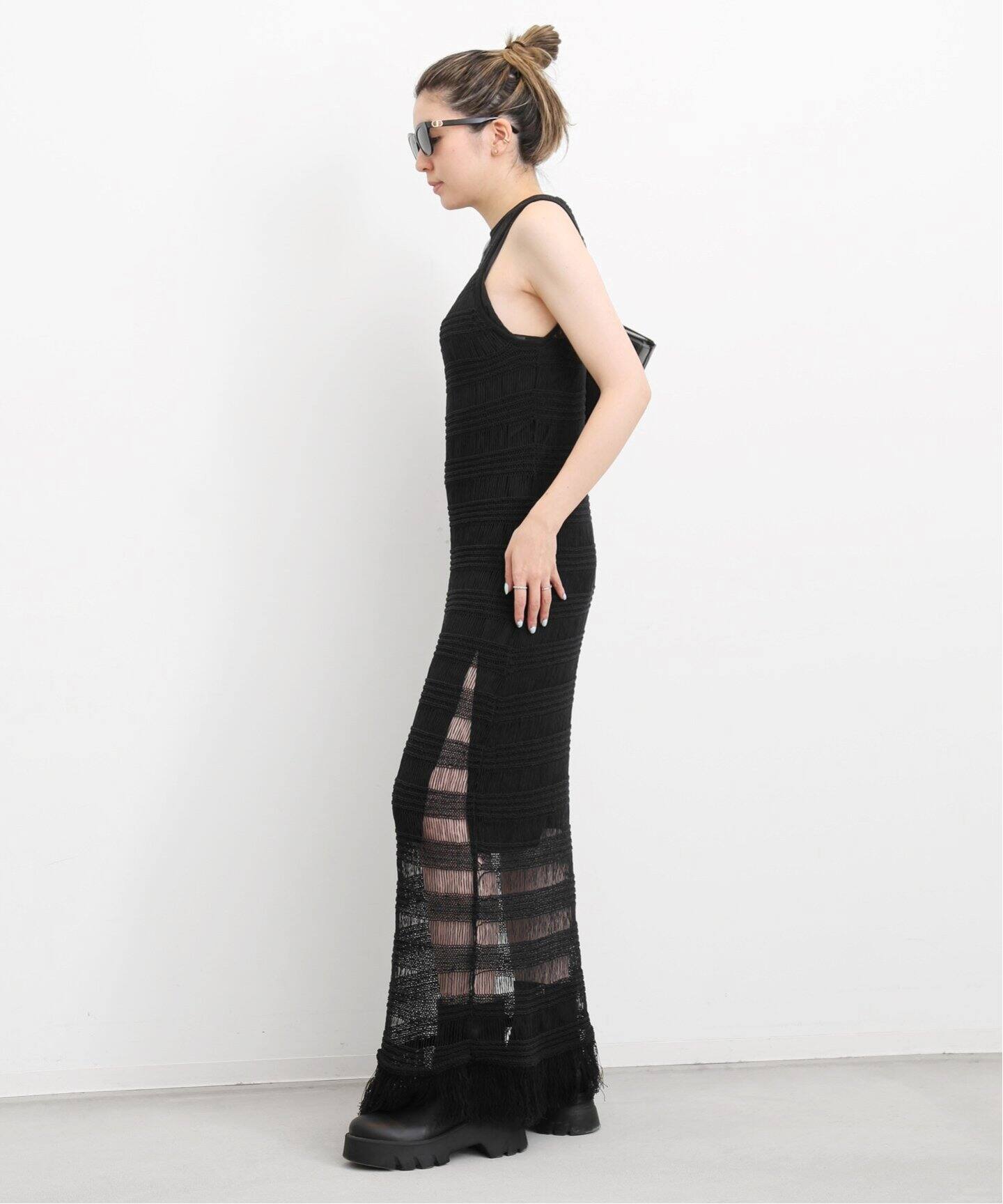 MARIA McMANUS/マリアマクマナス】CROCHET DRESS（ワンピース）｜L 