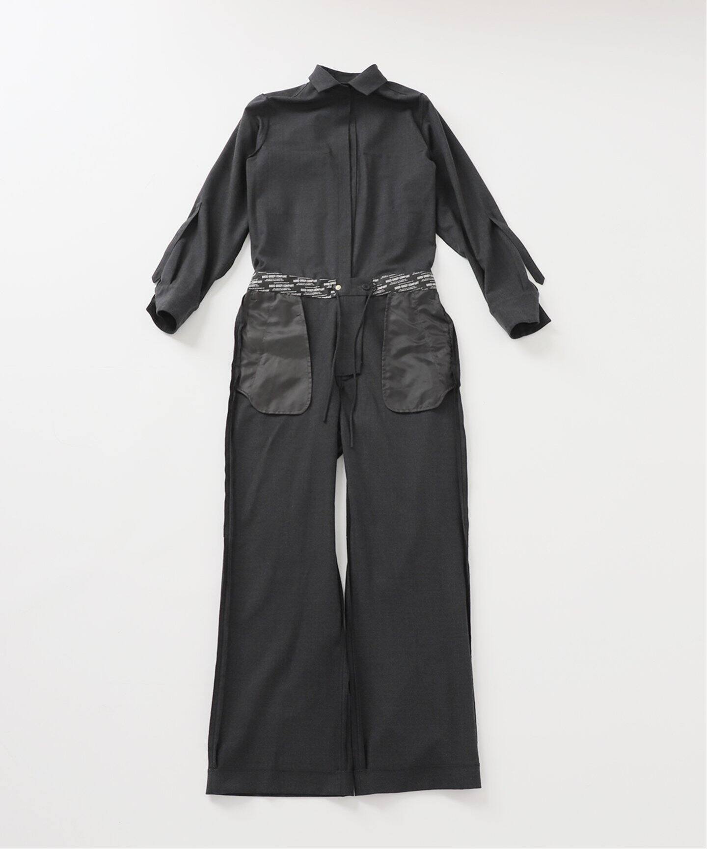 GOOD GRIEF!/グッドグリーフ】 WOOL-BLEND JUMP SUIT（つなぎ  