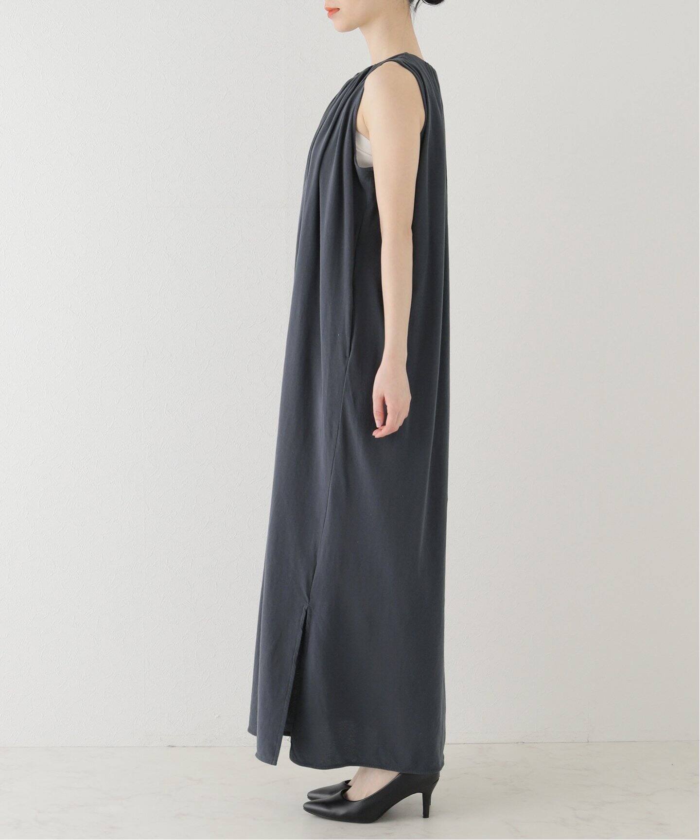 GREYCHORD/グレーコード】 NOSLEEVE ONEPIECE（ワンピース）｜L  