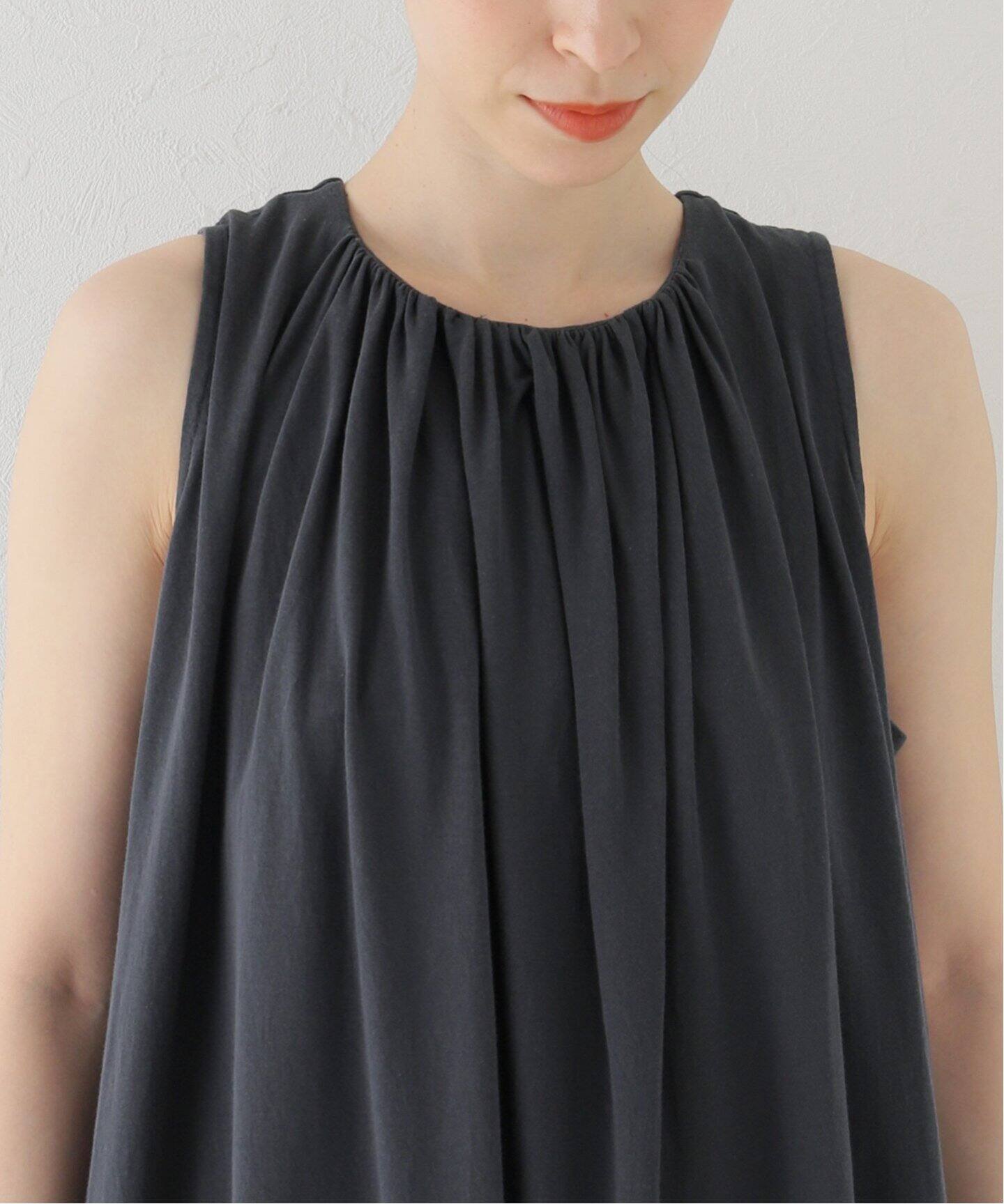 GREYCHORD/グレーコード】 NOSLEEVE ONEPIECE（ワンピース）｜L 