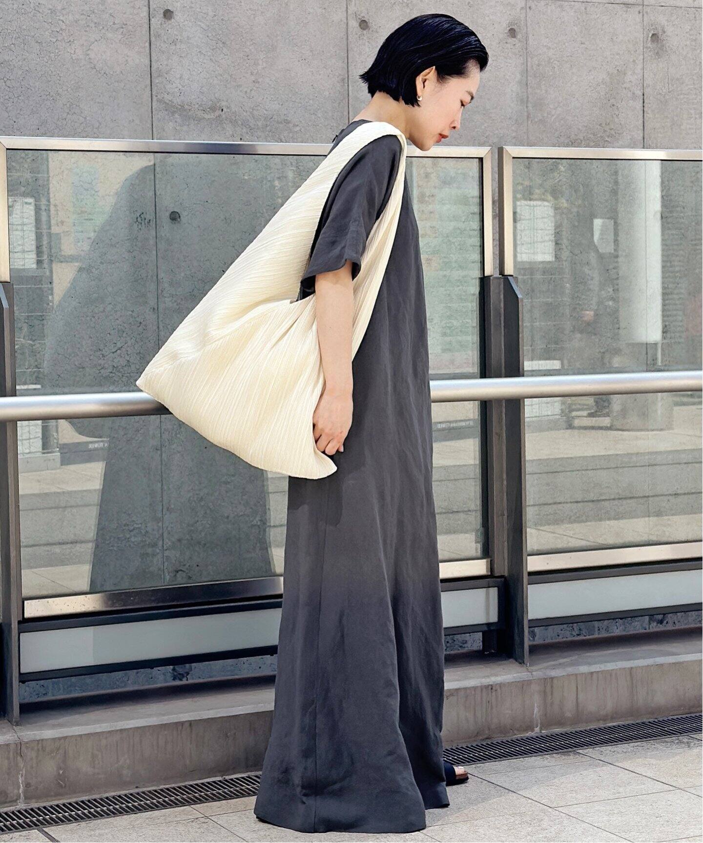 リネンミックスフレアワンピース（ワンピース）｜AP STUDIO（エーピー  