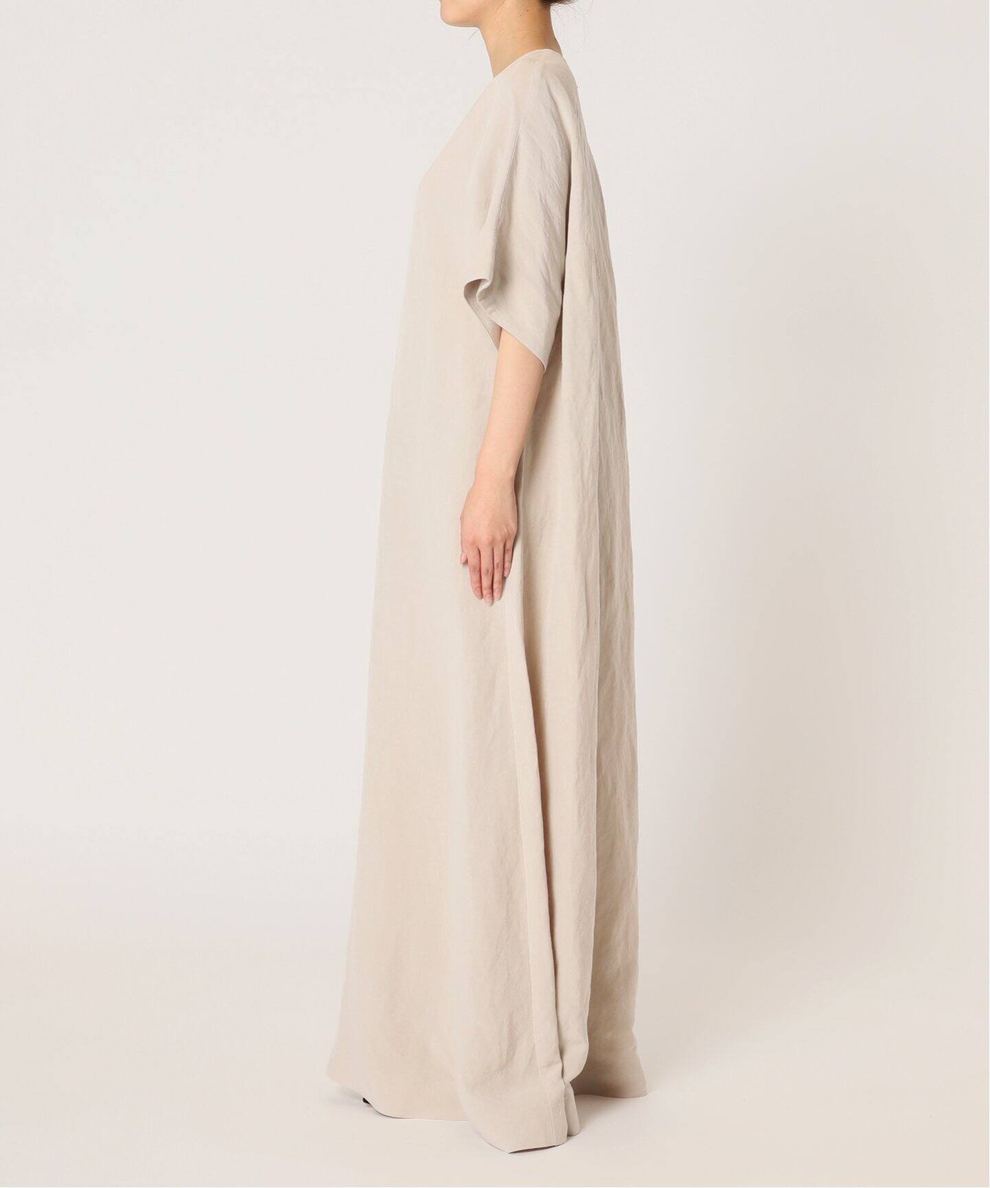 リネンミックスフレアワンピース（ワンピース）｜AP STUDIO（エーピー  