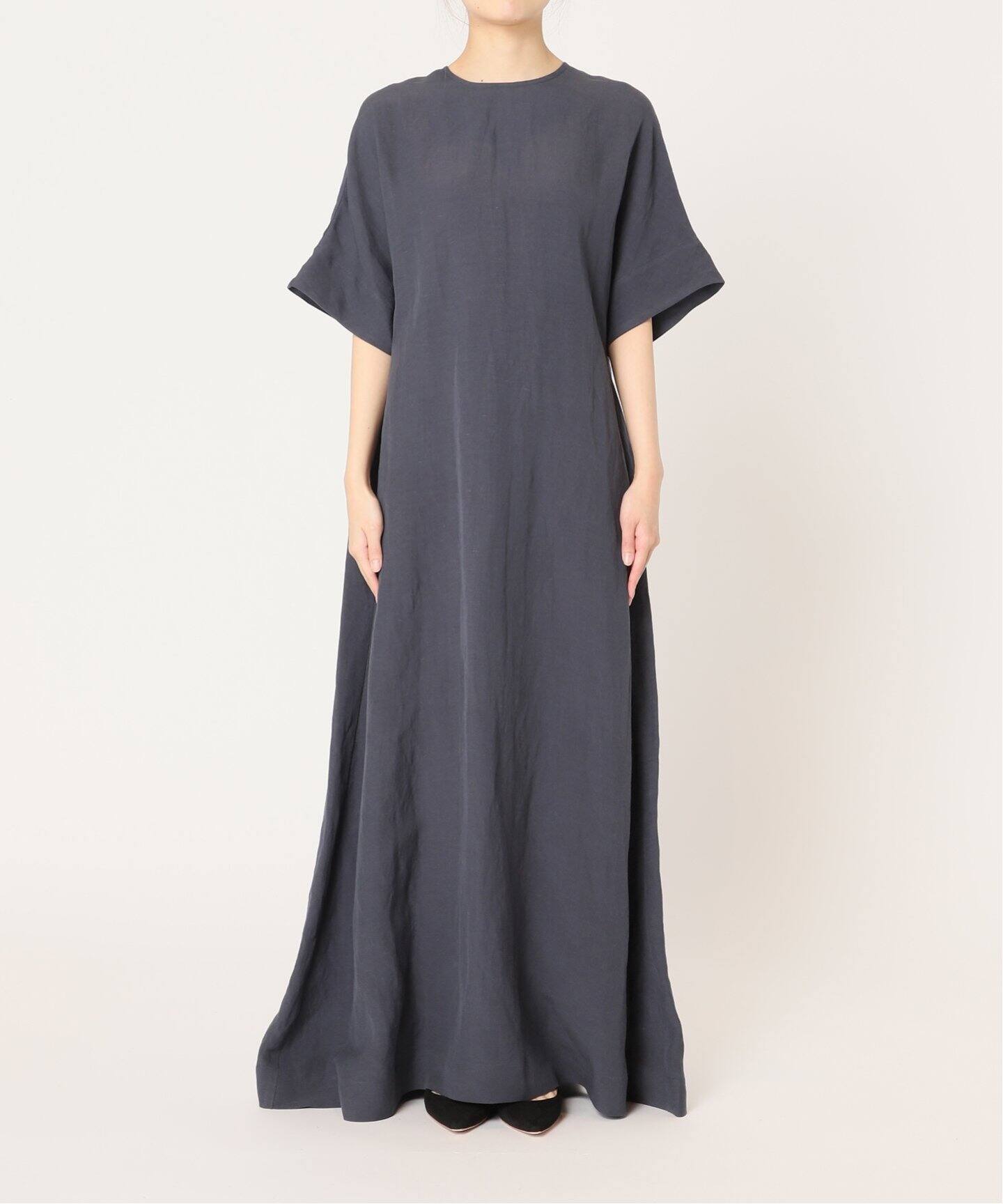 リネンミックスフレアワンピース（ワンピース）｜AP STUDIO（エーピー  