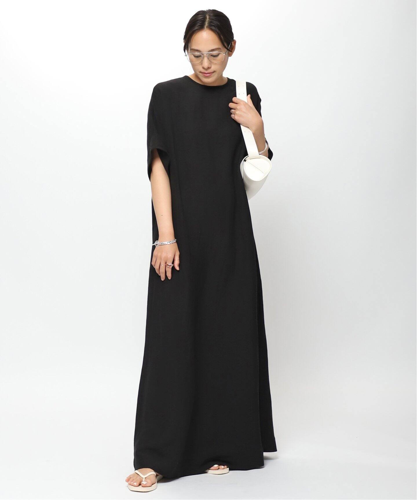 追加》リネンミックスフレアワンピース（ワンピース）｜AP STUDIO  