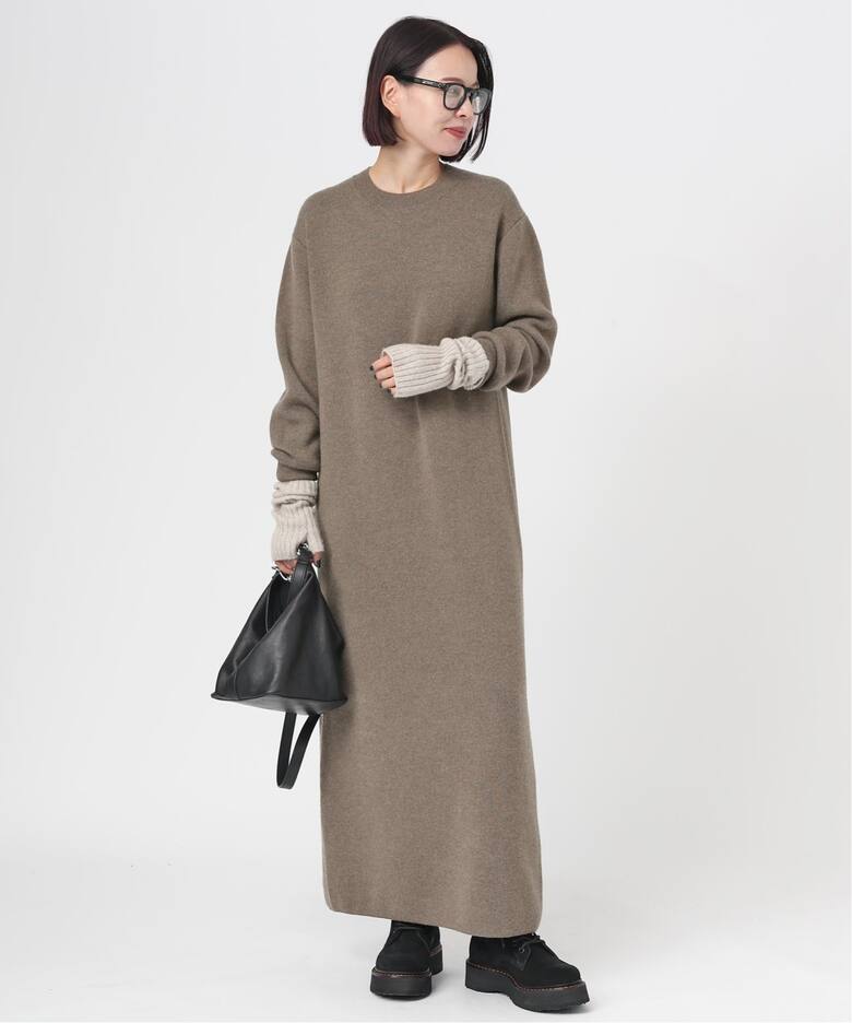 Crew neck Knit Onepiece（ワンピース）｜AP STUDIO（エーピー  