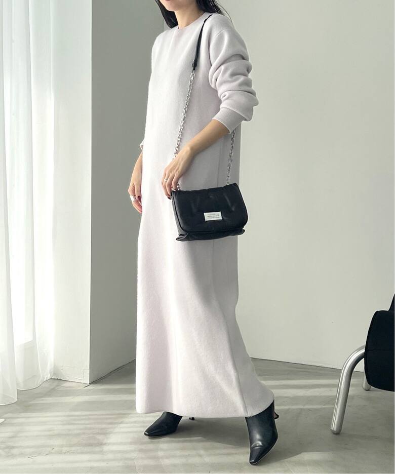 Crew neck Knit Onepiece（ワンピース）｜AP STUDIO（エーピー  