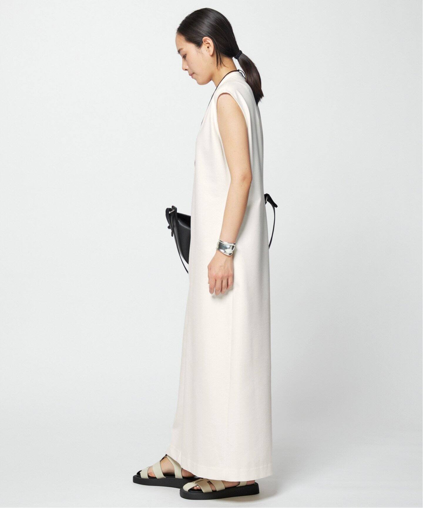 CINOH / チノ】別注 maxi ノースリーブワンピース（ワンピース）｜AP  