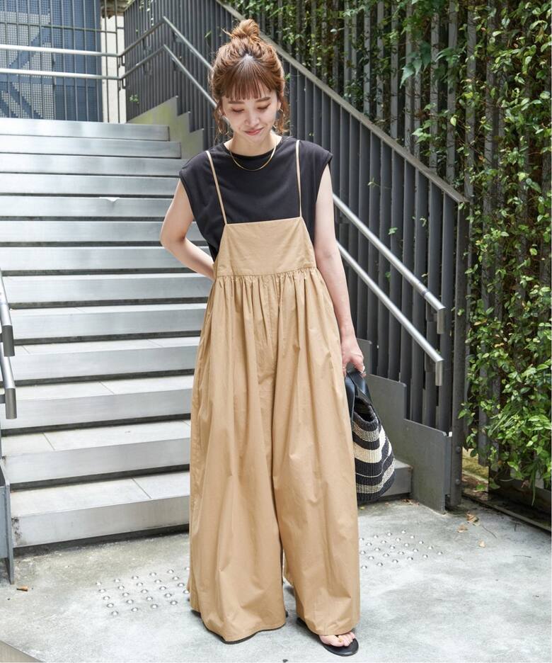 追加3》Tシャツ付きサロペット（サロペット／オーバーオール）｜B.C 