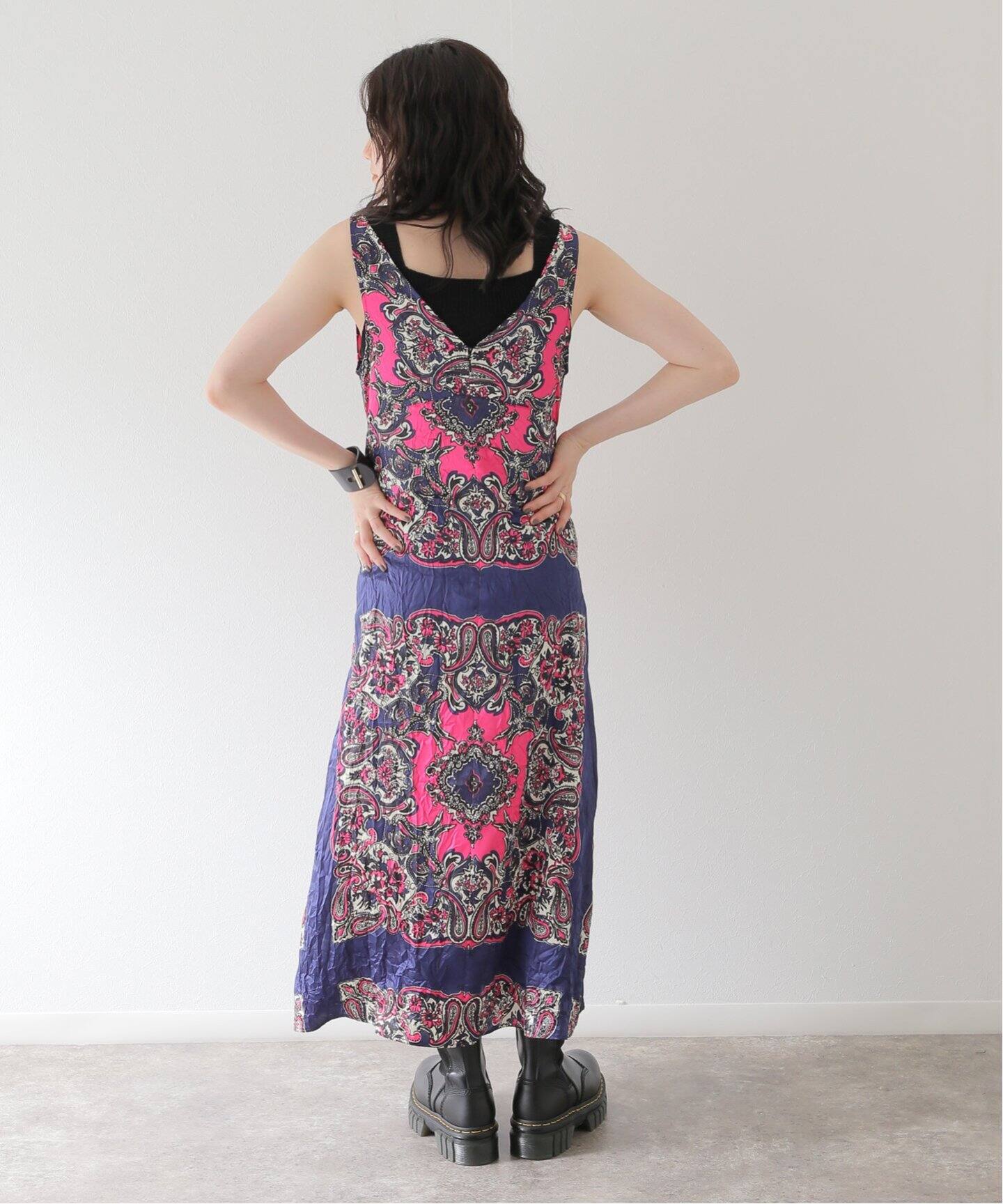 NOMA t.d./ノーマティーディー】Wrinkled Slip Dress（ワンピース  