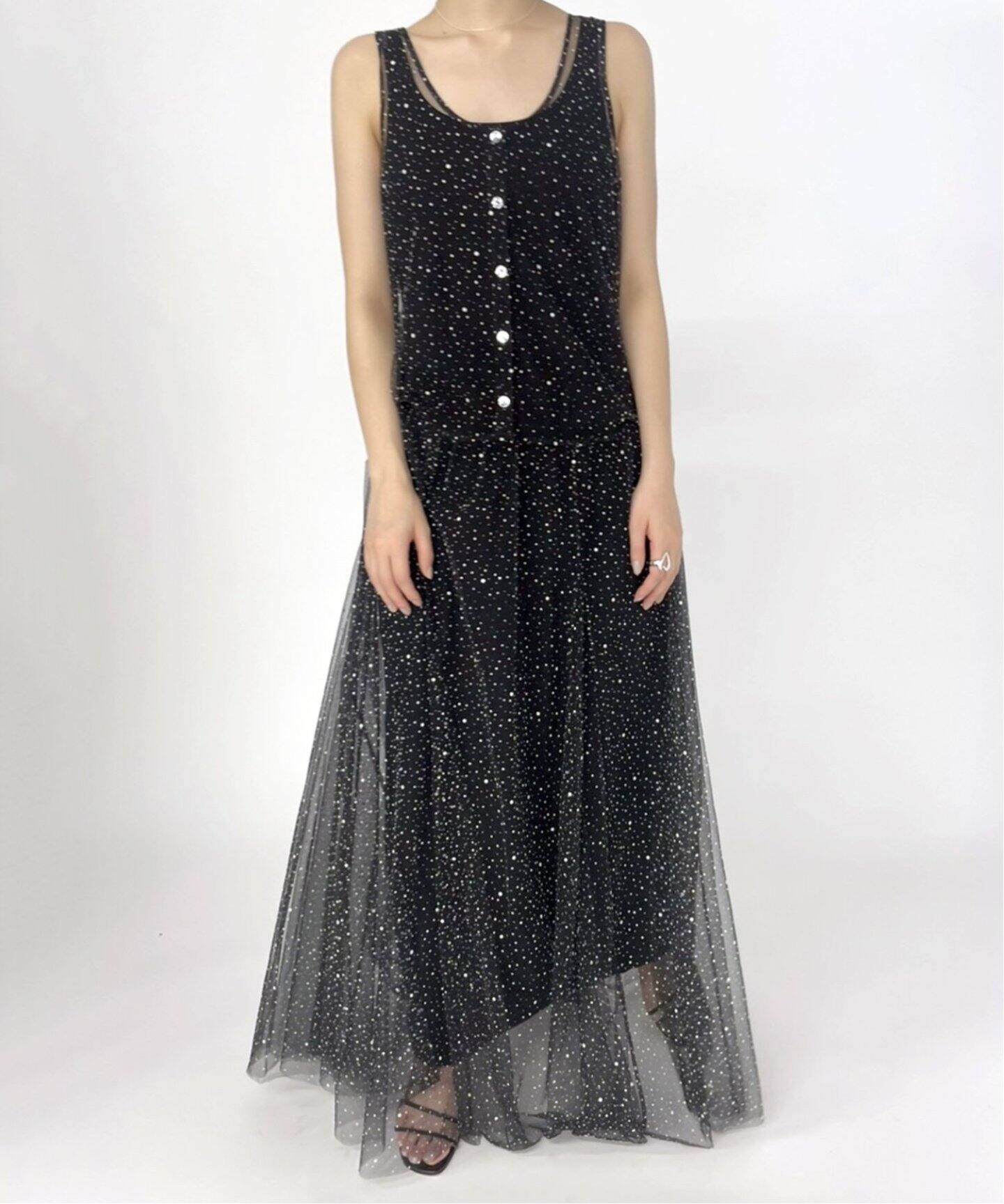 追加》チュールドット ドレス（ワンピース）｜EDIT.FOR LULU  