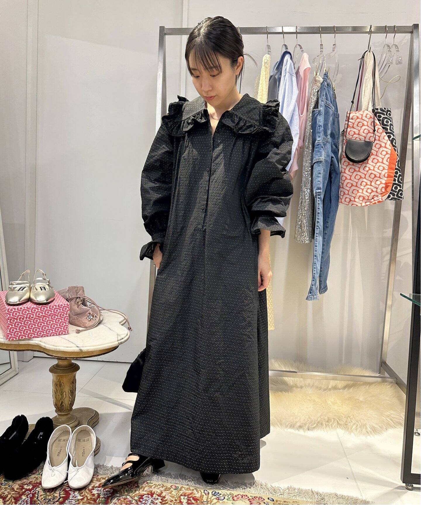 LULU vintage ドビータフタドレス（ワンピース）｜EDIT.FOR LULU  