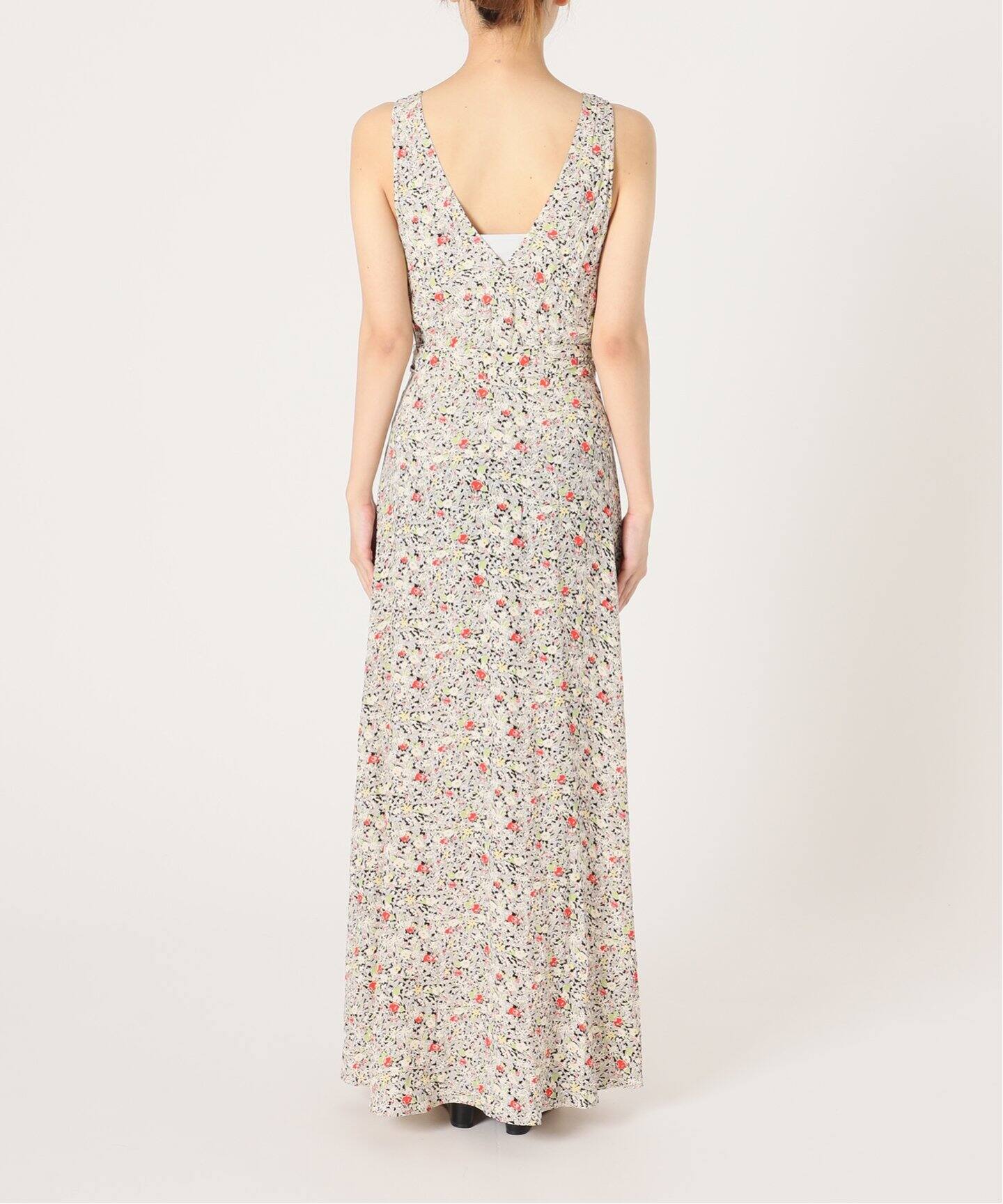 マルチフラワー フレアマキシドレス（ワンピース）｜EDIT.FOR LULU  