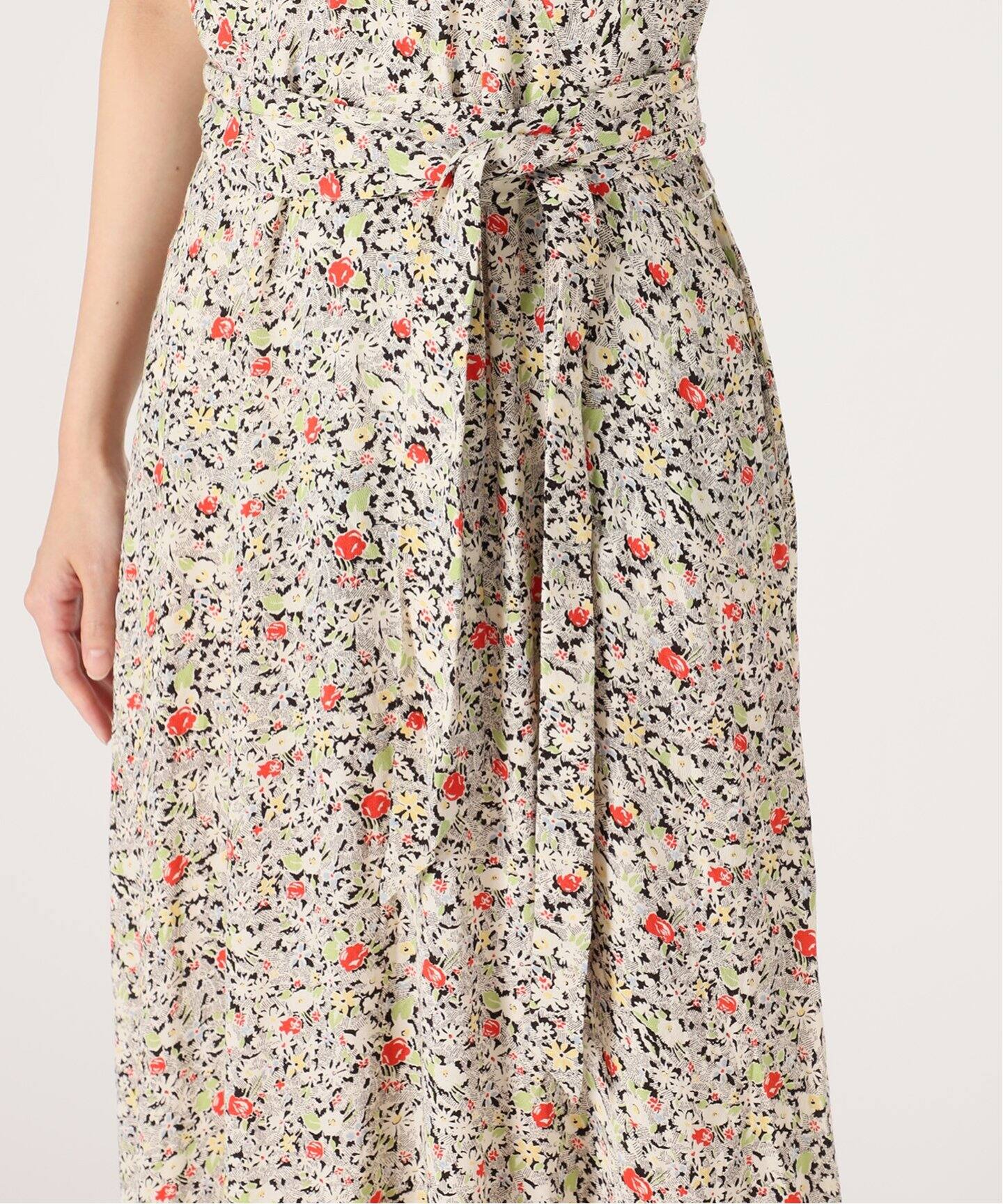 マルチフラワー フレアマキシドレス（ワンピース）｜EDIT.FOR LULU  