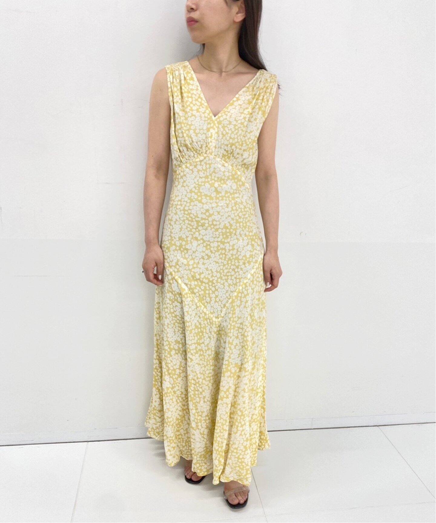 abc フラワーバイアス マキシドレス（ワンピース）｜EDIT.FOR LULU  