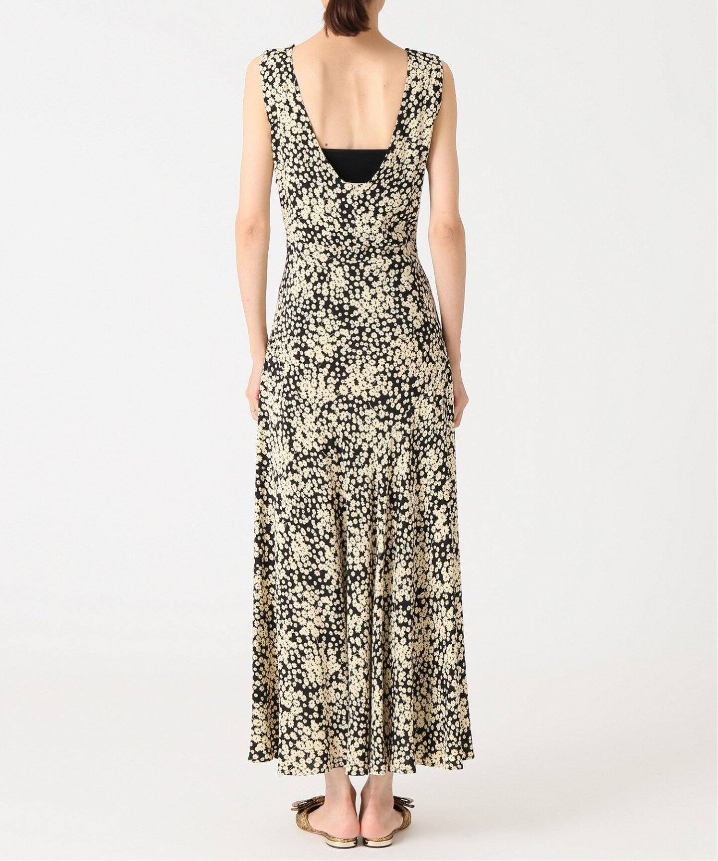 abc フラワーバイアス マキシドレス（ワンピース）｜EDIT.FOR LULU  