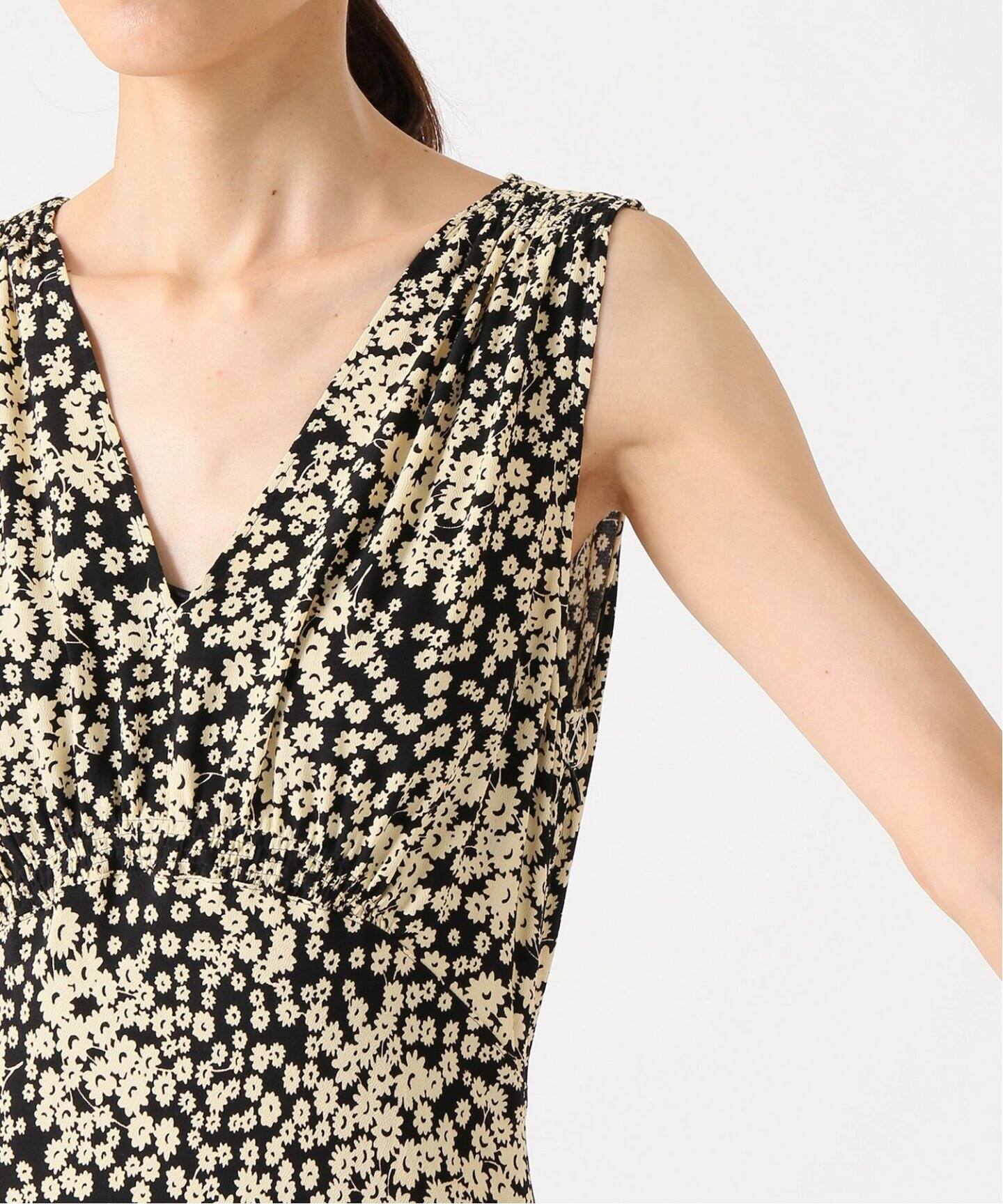 abc フラワーバイアス マキシドレス（ワンピース）｜EDIT.FOR LULU  