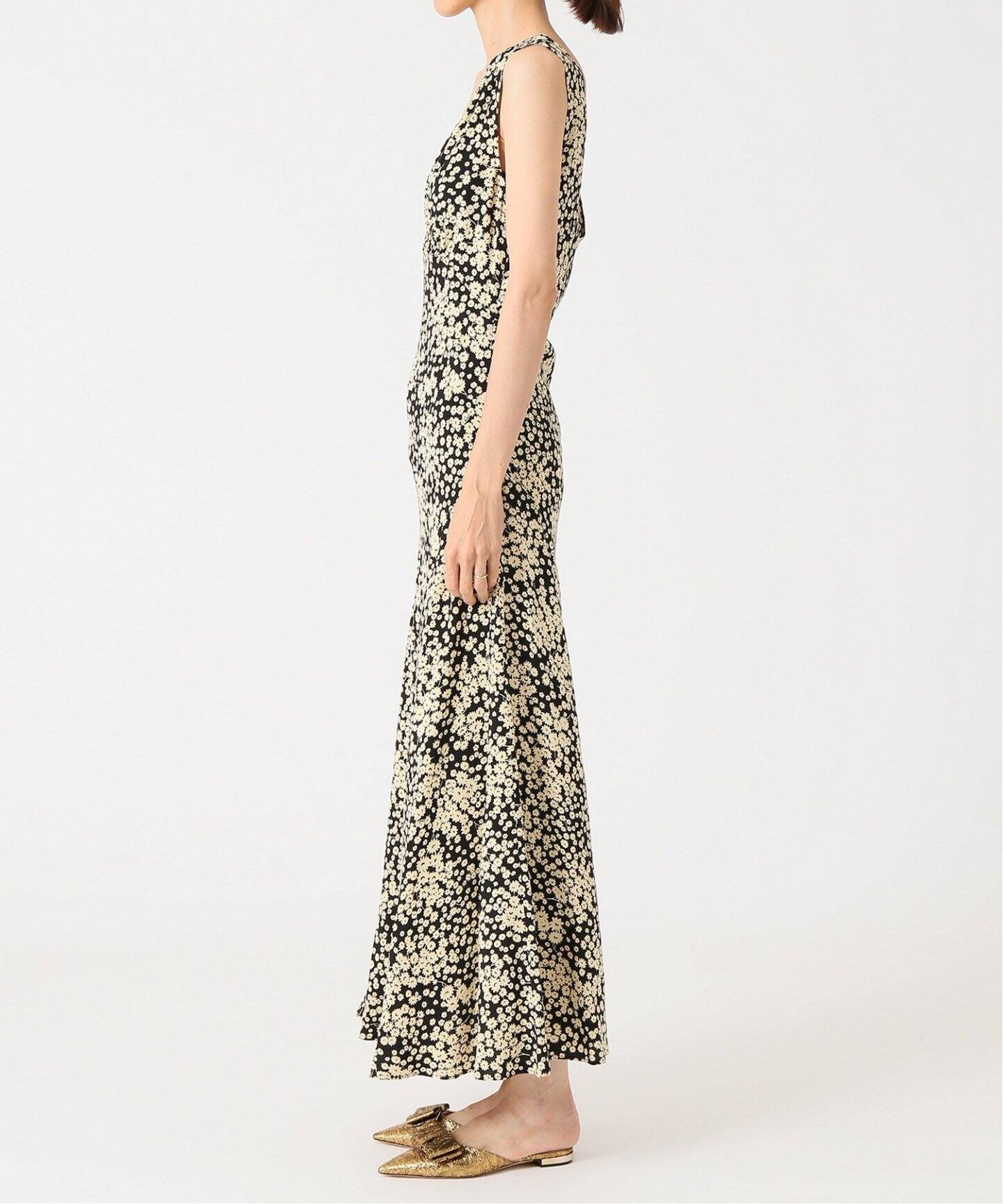 EDIT.FOR LULU abc フラワーバイアスマキシドレス 未使用美品】EDIT  