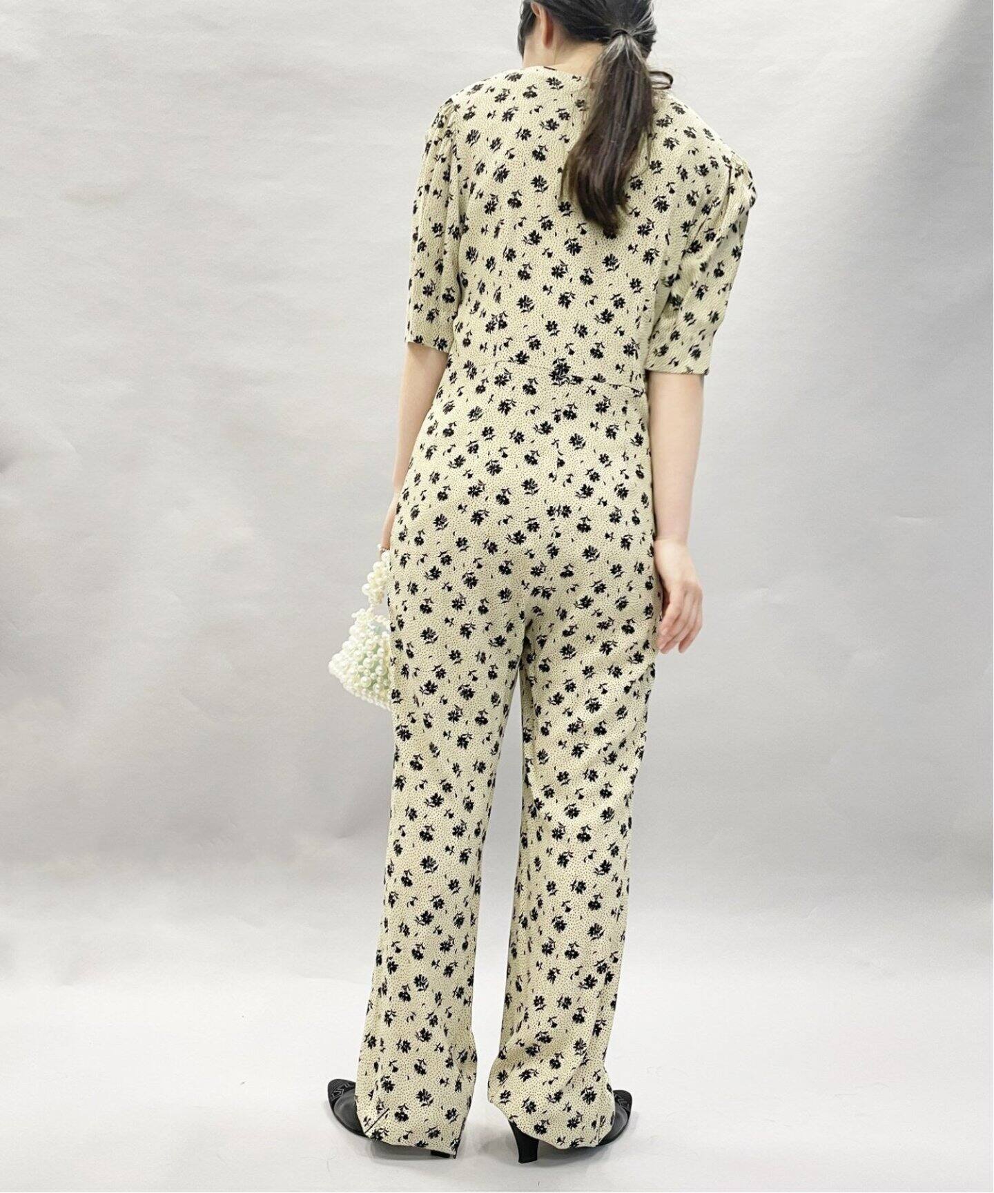 ヴィンテージフラワーオールインワン（つなぎ／オールインワン）｜EDIT  