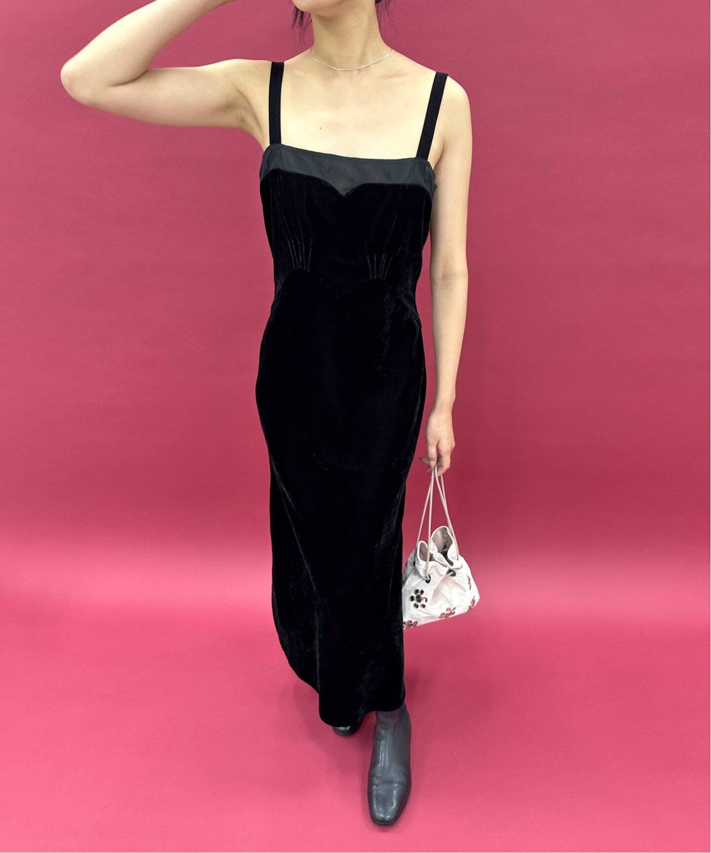 ベルベットキャミドレス（ワンピース）｜EDIT.FOR LULU（エディット  