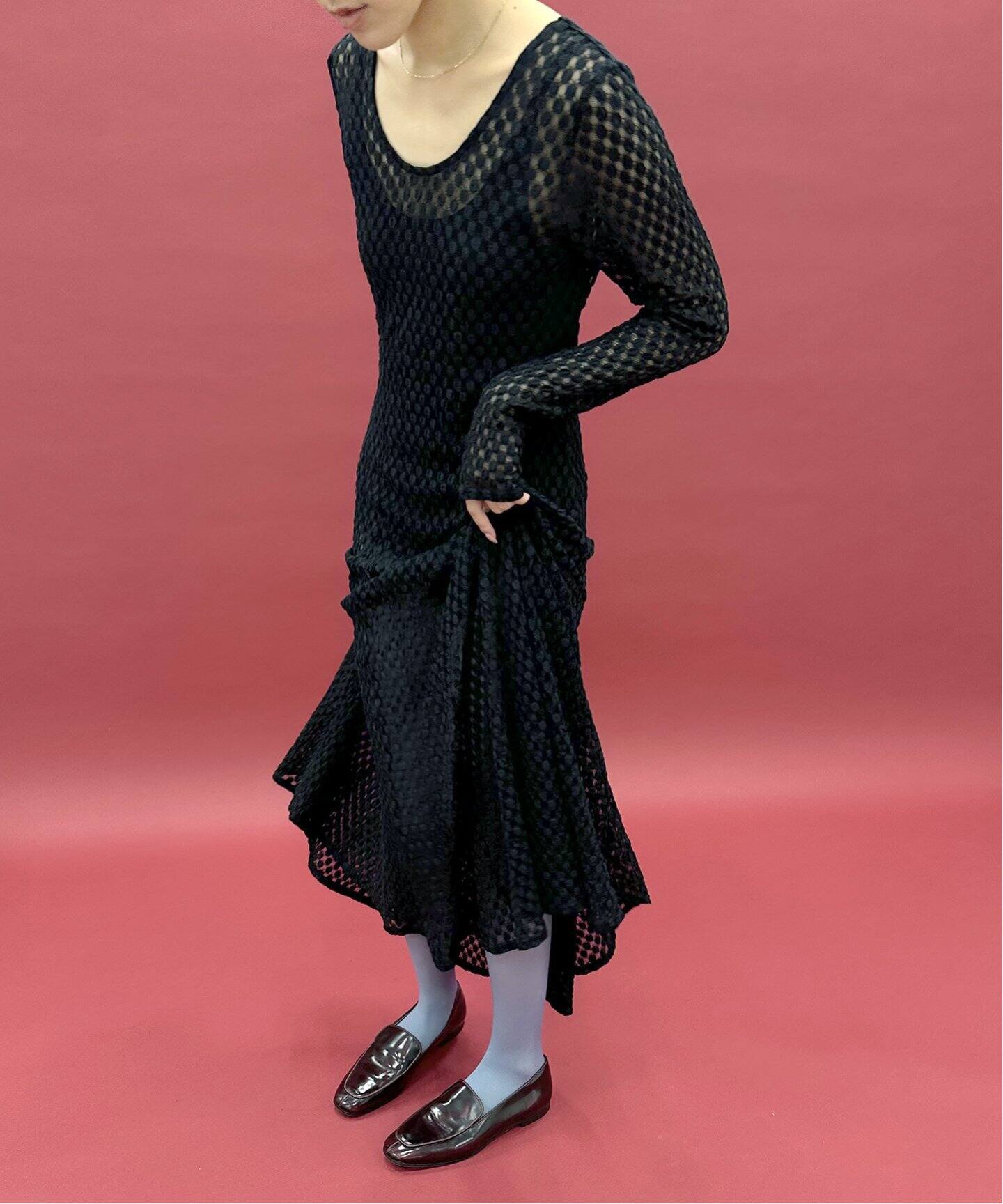 ドットレース フレアドレス（ワンピース）｜EDIT.FOR LULU（エディット  