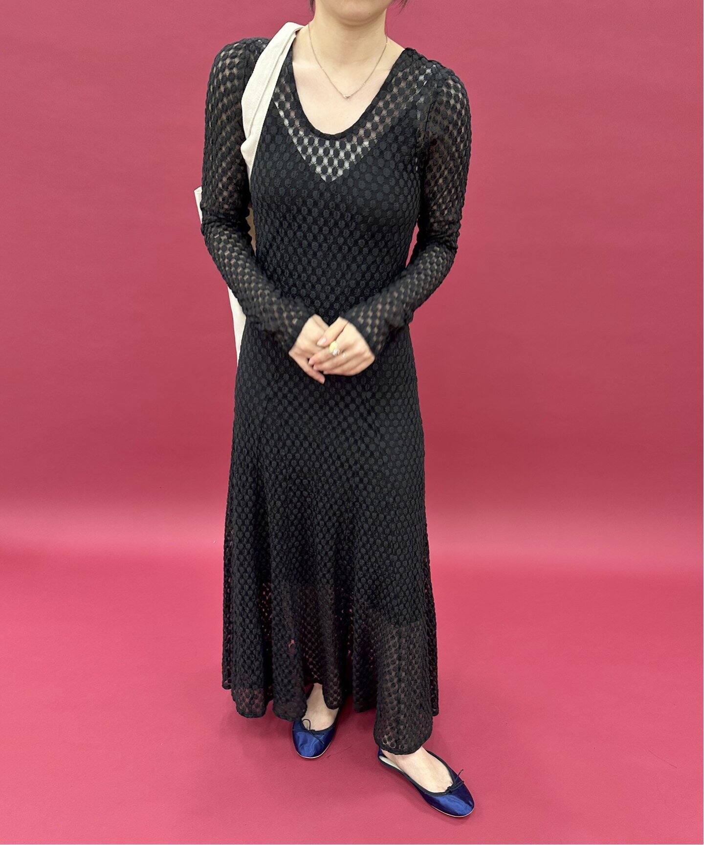 ドットレース フレアドレス（ワンピース）｜EDIT.FOR LULU（エディット  