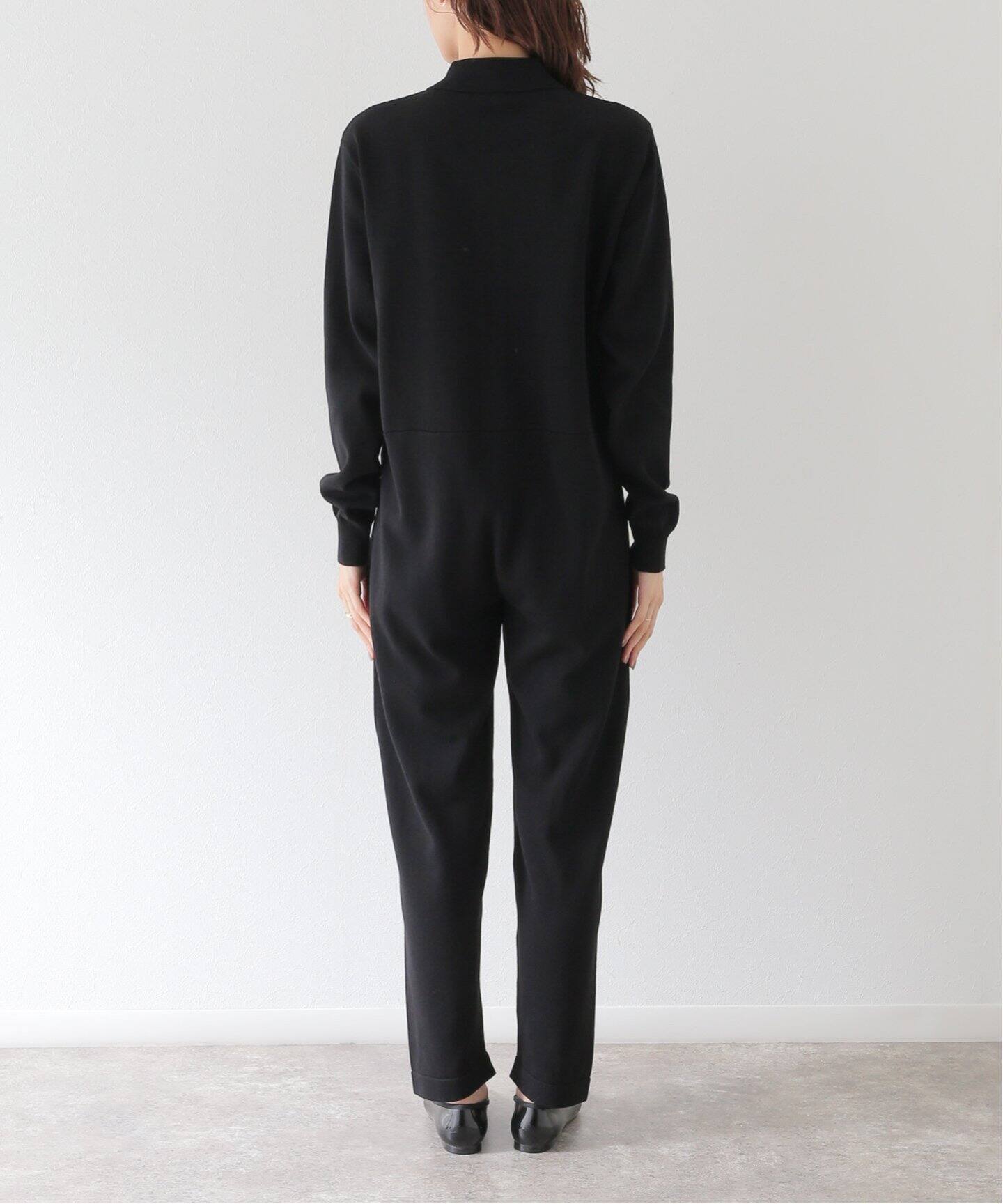 ポロシャツ ニットオールインワン（つなぎ／オールインワン）｜EDIT  