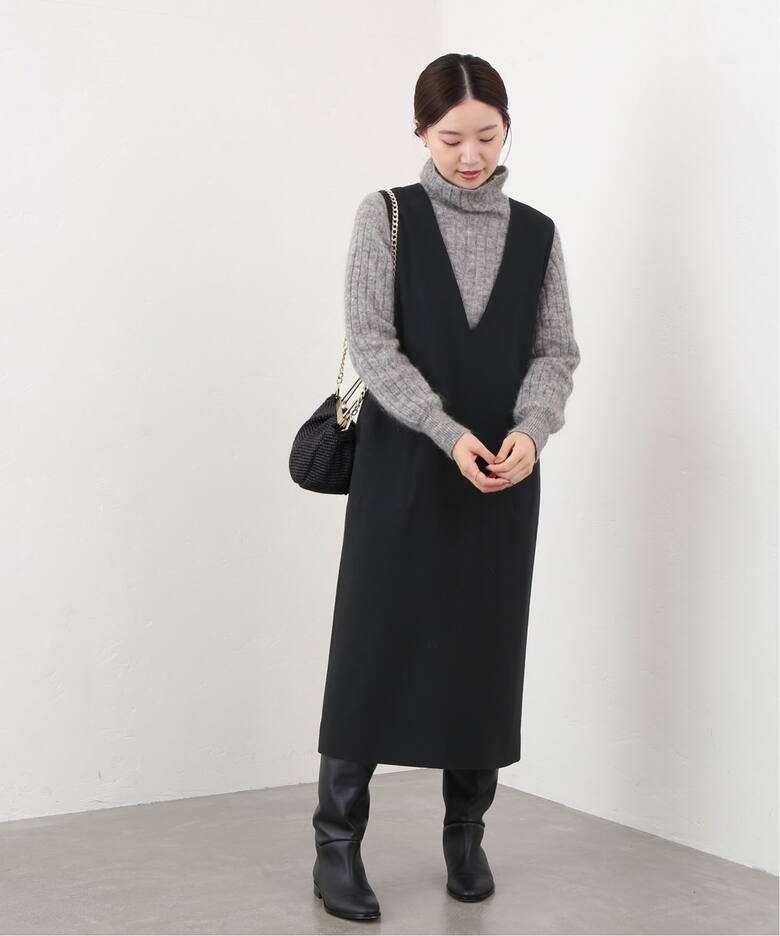 追加》2WAYストレッチVネックワンピース（ワンピース）｜IENA（イエナ  