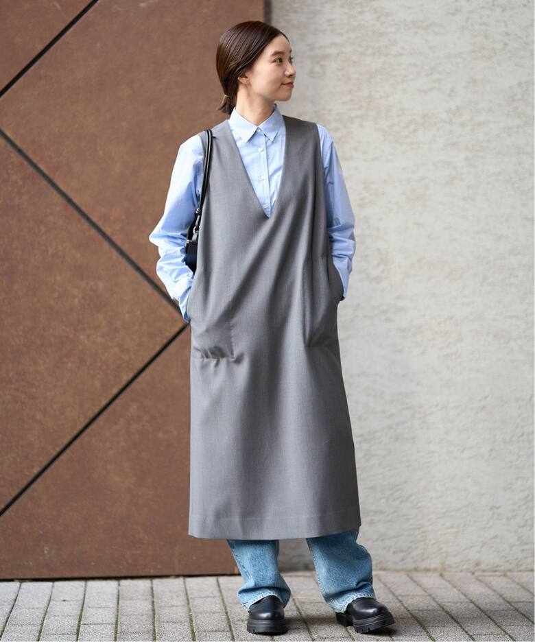 追加》2WAYストレッチVネックワンピース（ワンピース）｜IENA（イエナ  