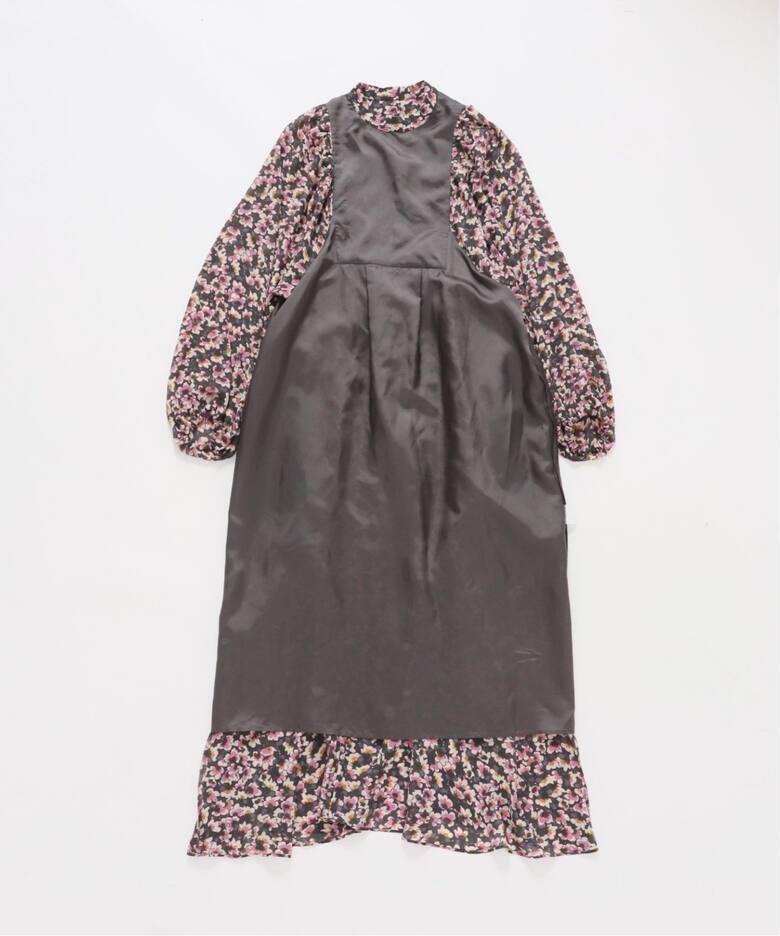 追加2》フラワープリント ボザムドレス（ワンピース）｜IENA（イエナ  