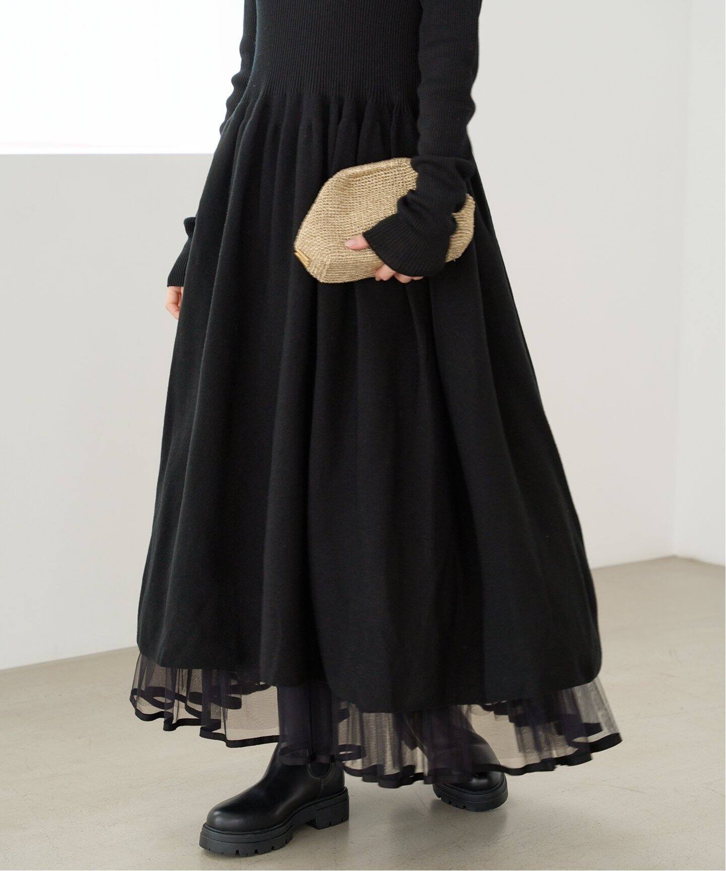 リブフォルムニットワンピース（ニットワンピース）｜IENA（イエナ）の  