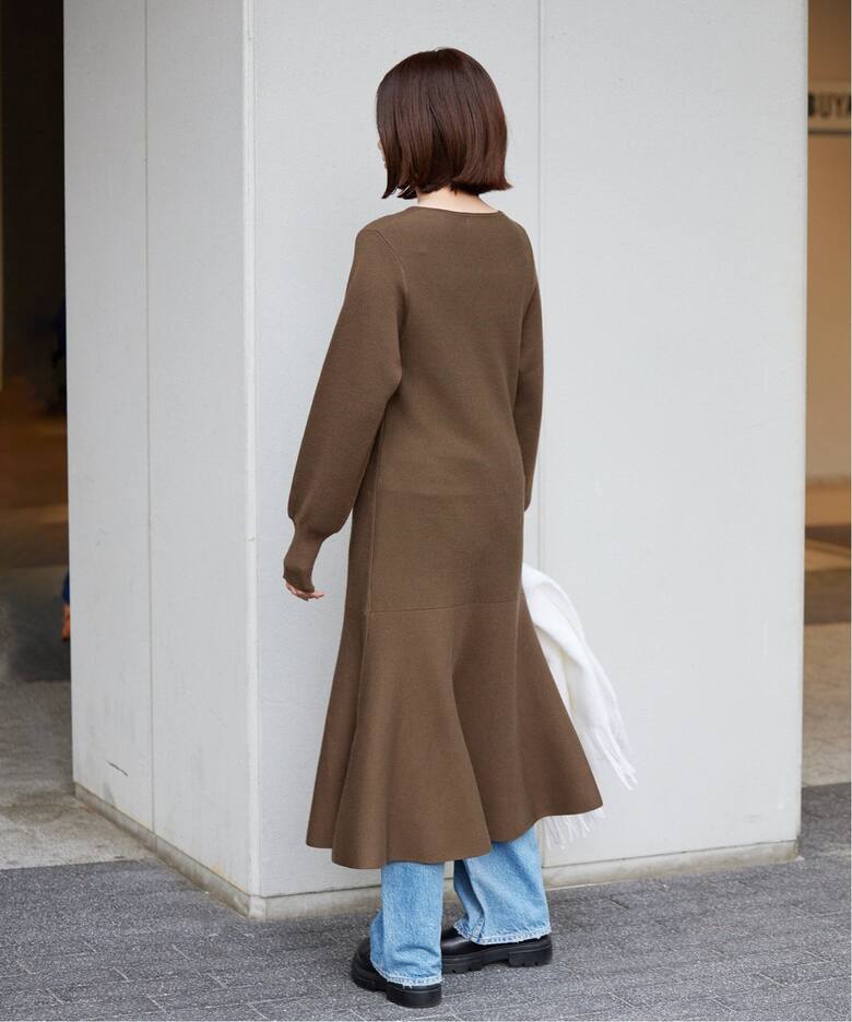 ニットフレアワンピース（ワンピース）｜IENA（イエナ）の通販  