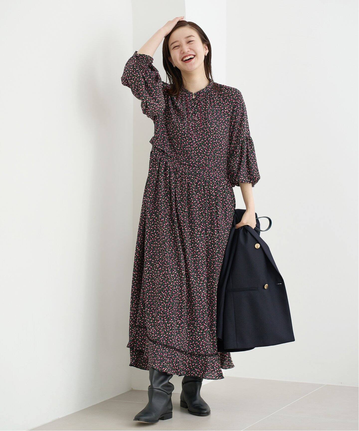 スモールフラワーワンピース（ワンピース）｜IENA（イエナ）の通販  