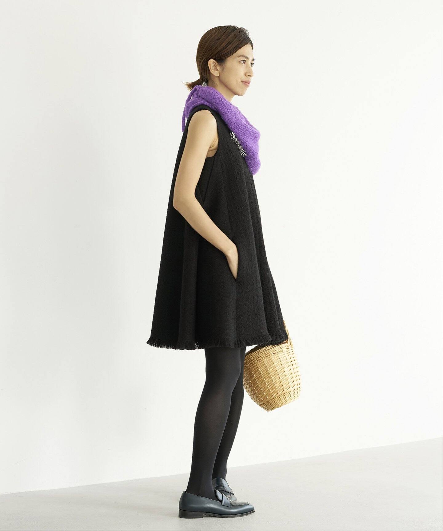 n]ツイードミニドレス（ワンピース）｜IENA（イエナ）の通販  