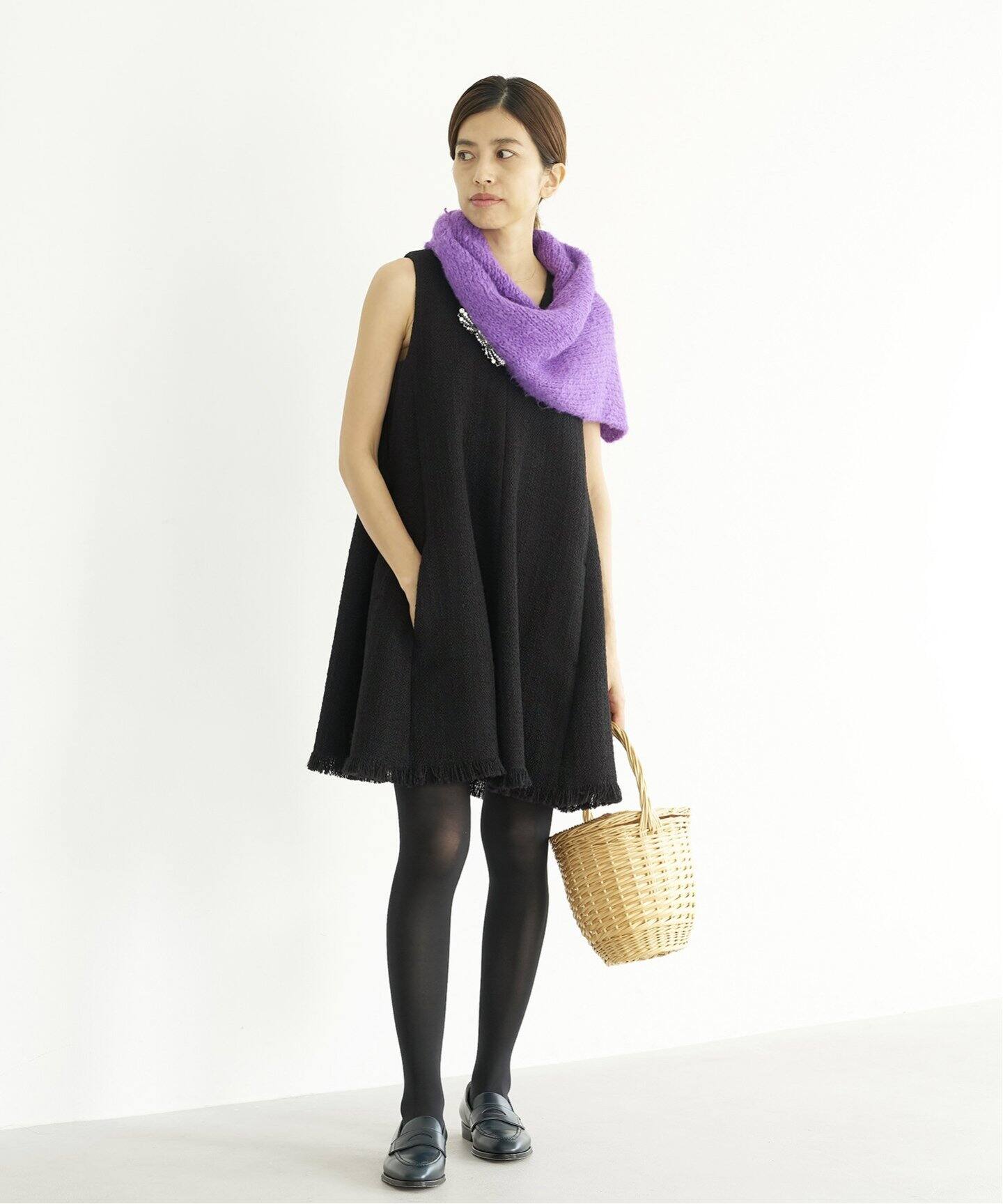 n]ツイードミニドレス（ワンピース）｜IENA（イエナ）の通販  