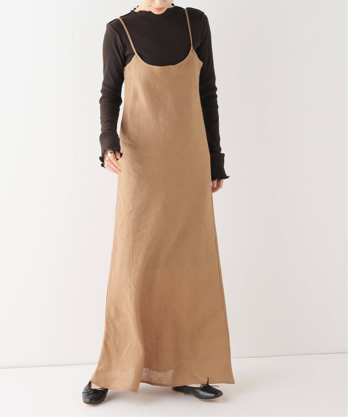 BASERANGE/ベースレンジ】DYDINE DRESS（ワンピース）｜IENA（イエナ  