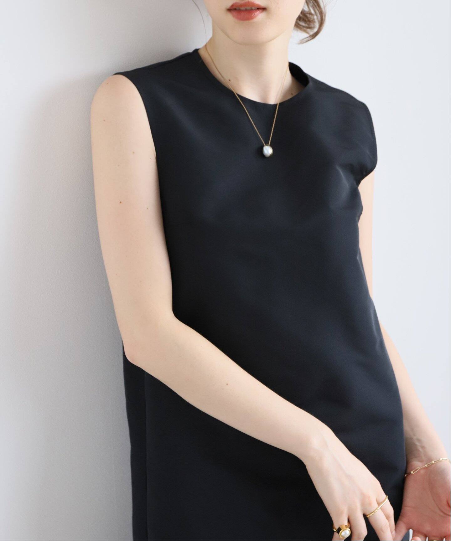 NINA RICCI/ニナ リッチ】SLEEVELESS MINI TAFFETA PEPLU ワンピース  