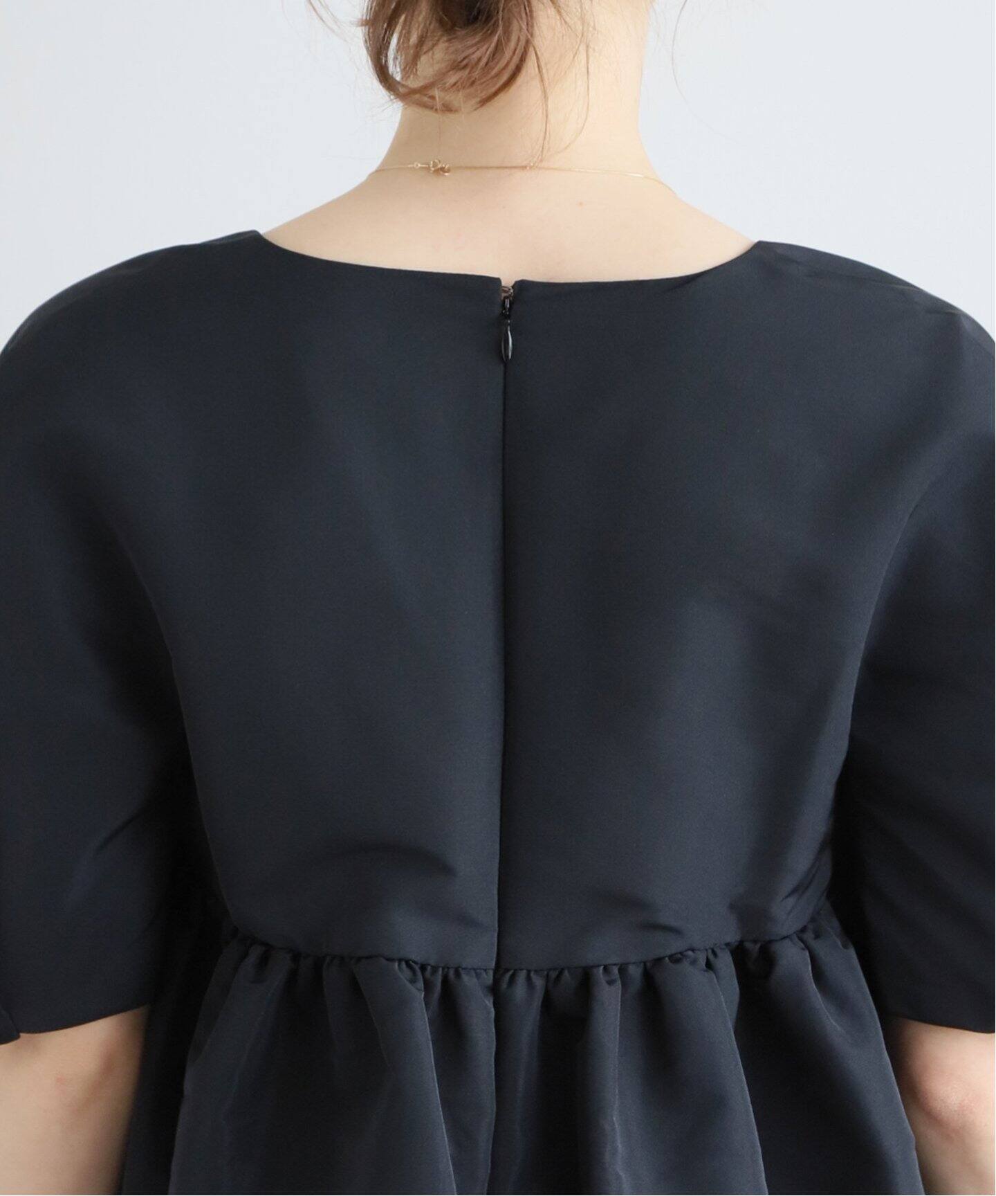 NINA RICCI/ニナ リッチ】SHORT SLEEVES TAFFETA BABYDOL ワンピース 