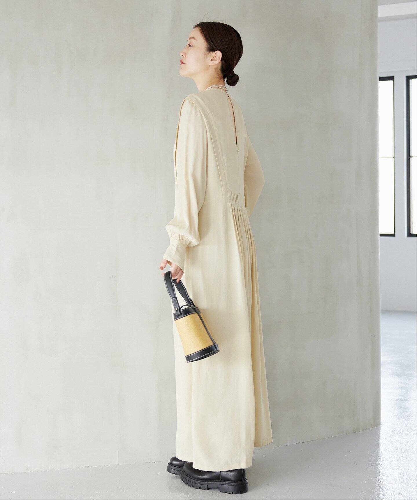 ne Quittez pas(ヌキテパ)】FLOWER EMB DRESS ドレス（ワンピース  