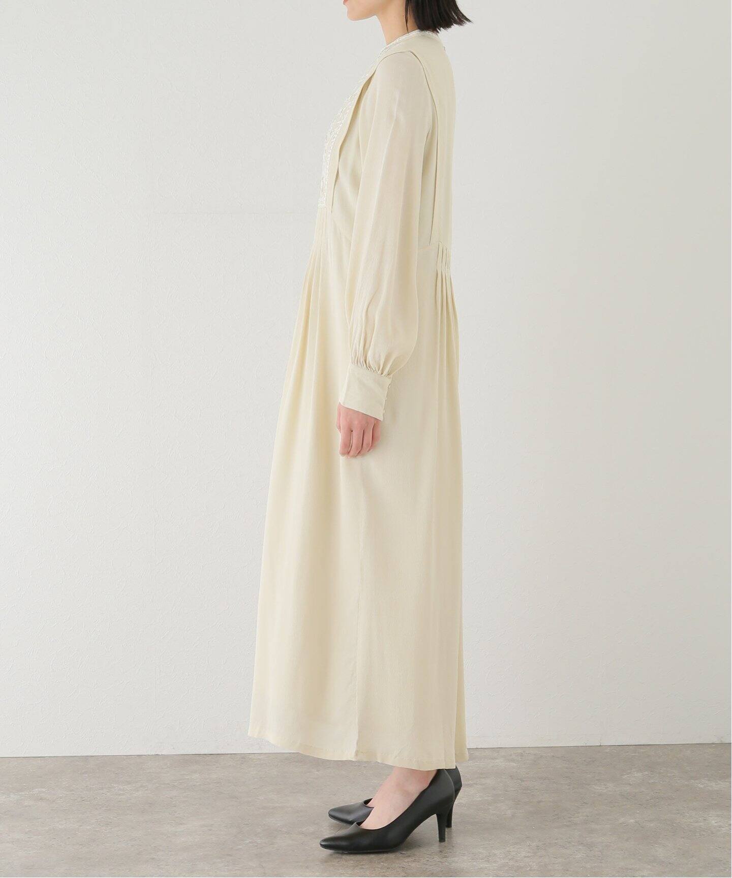 ヌキテパ☆nu Quittez pas!ロング羽織ドレスplage（ne Quittez pas  