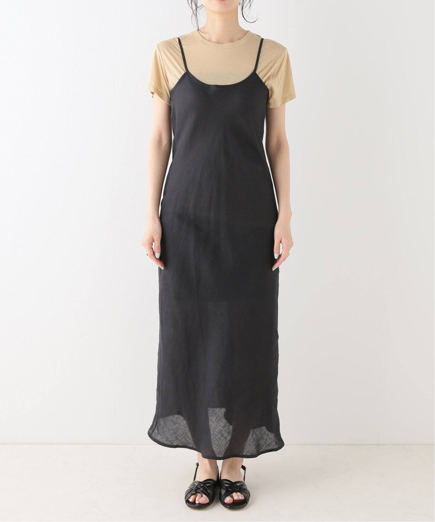 BASERANGE/ベースレンジ】DYDINE DRESS / キャミワンピース 
