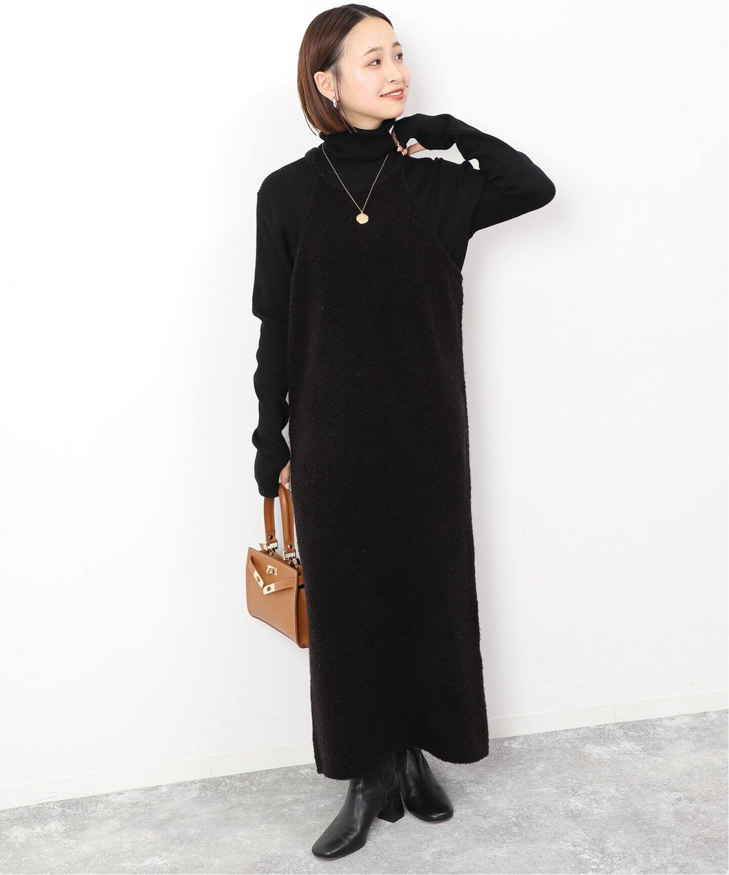 ホルターネックニットワンピース（ニットワンピース）｜SLOBE IENA  